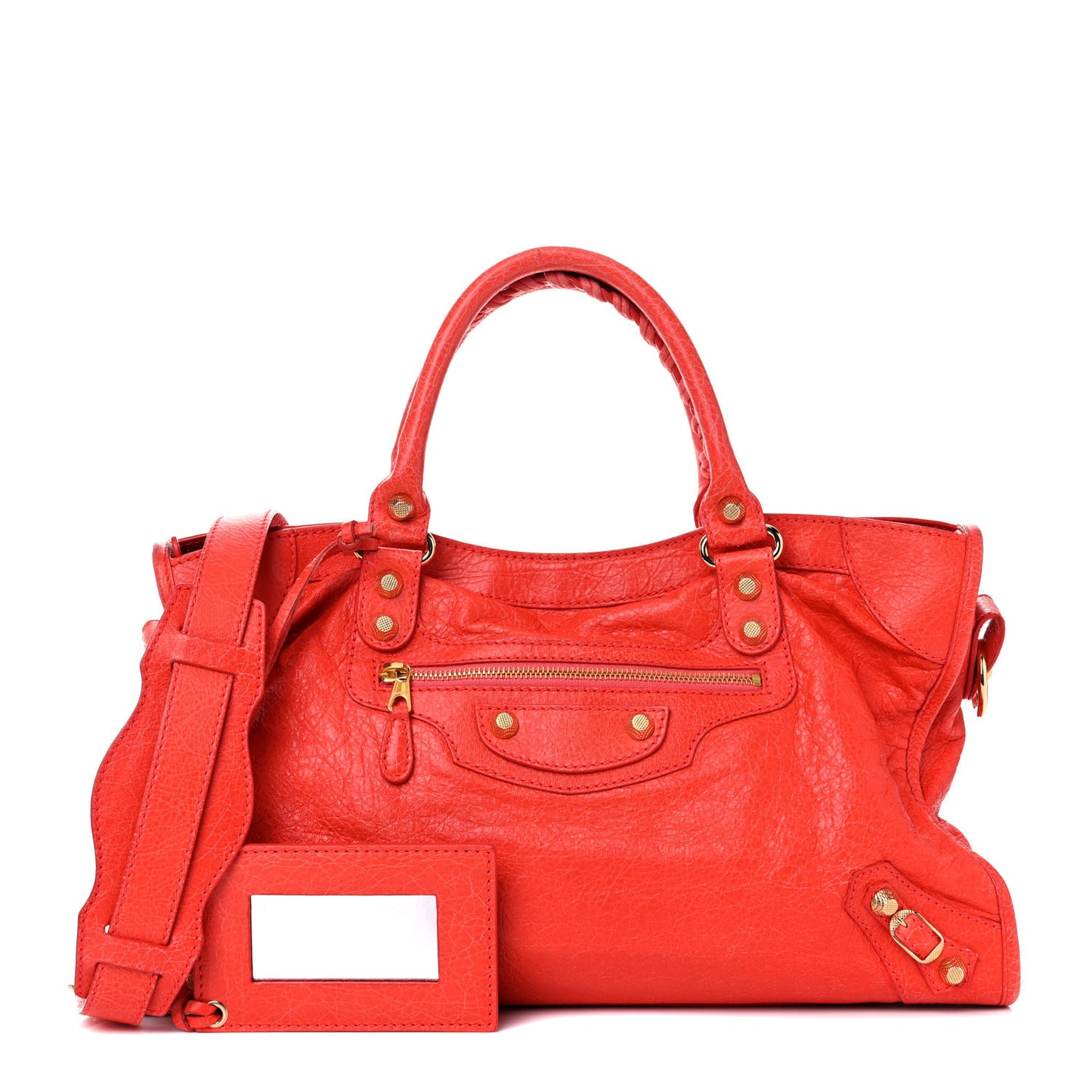 Agneau Giant 12 Gold Hardware City Rose Corail