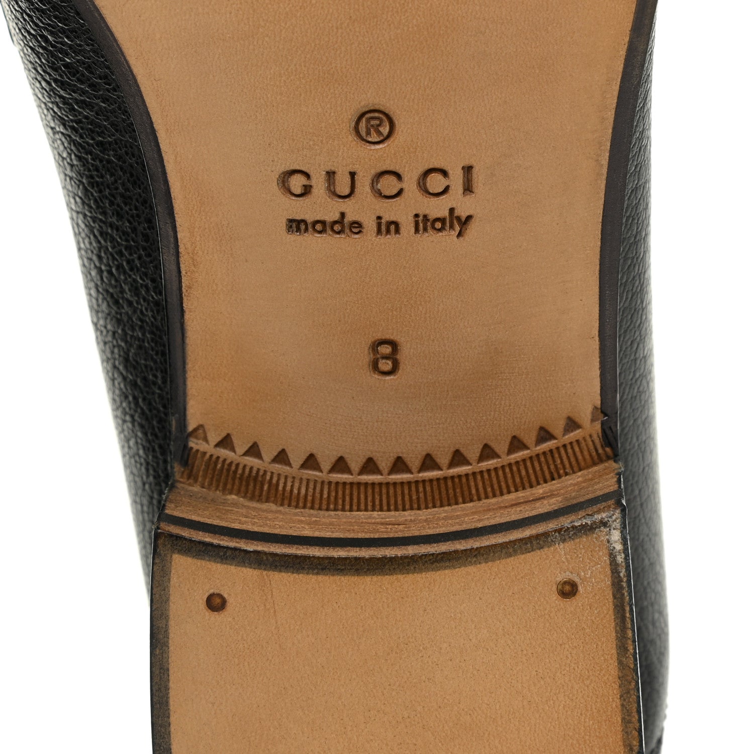 Gucci Havely Kid Web Mens Horsebit Loafers 8 Black 10 of 12