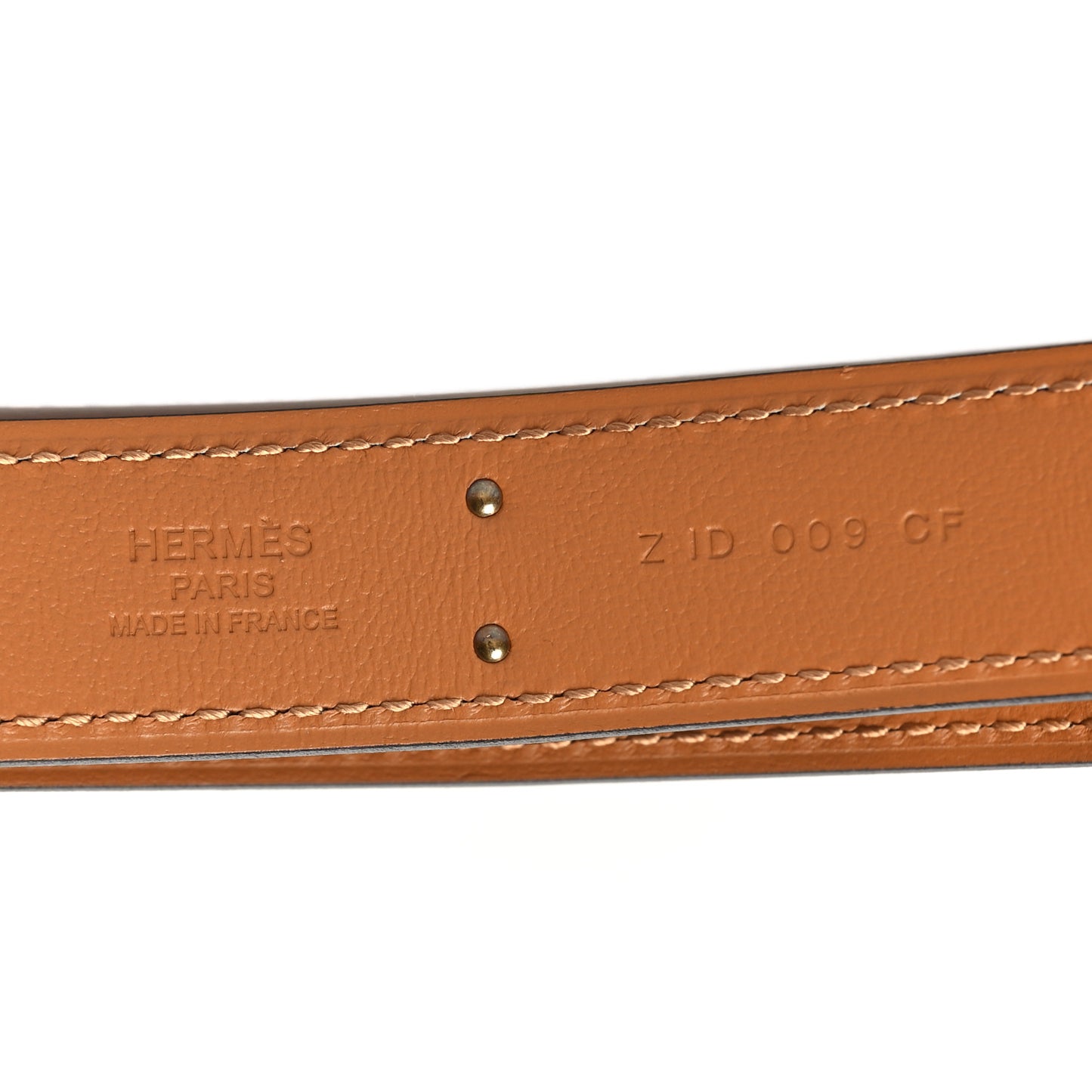 Madame Calfskin O'Kelly Belt Gold