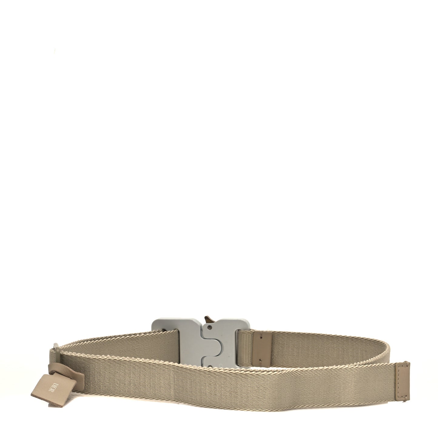 X ALYX CD Canvas CD Buckle Belt 85 Beige
