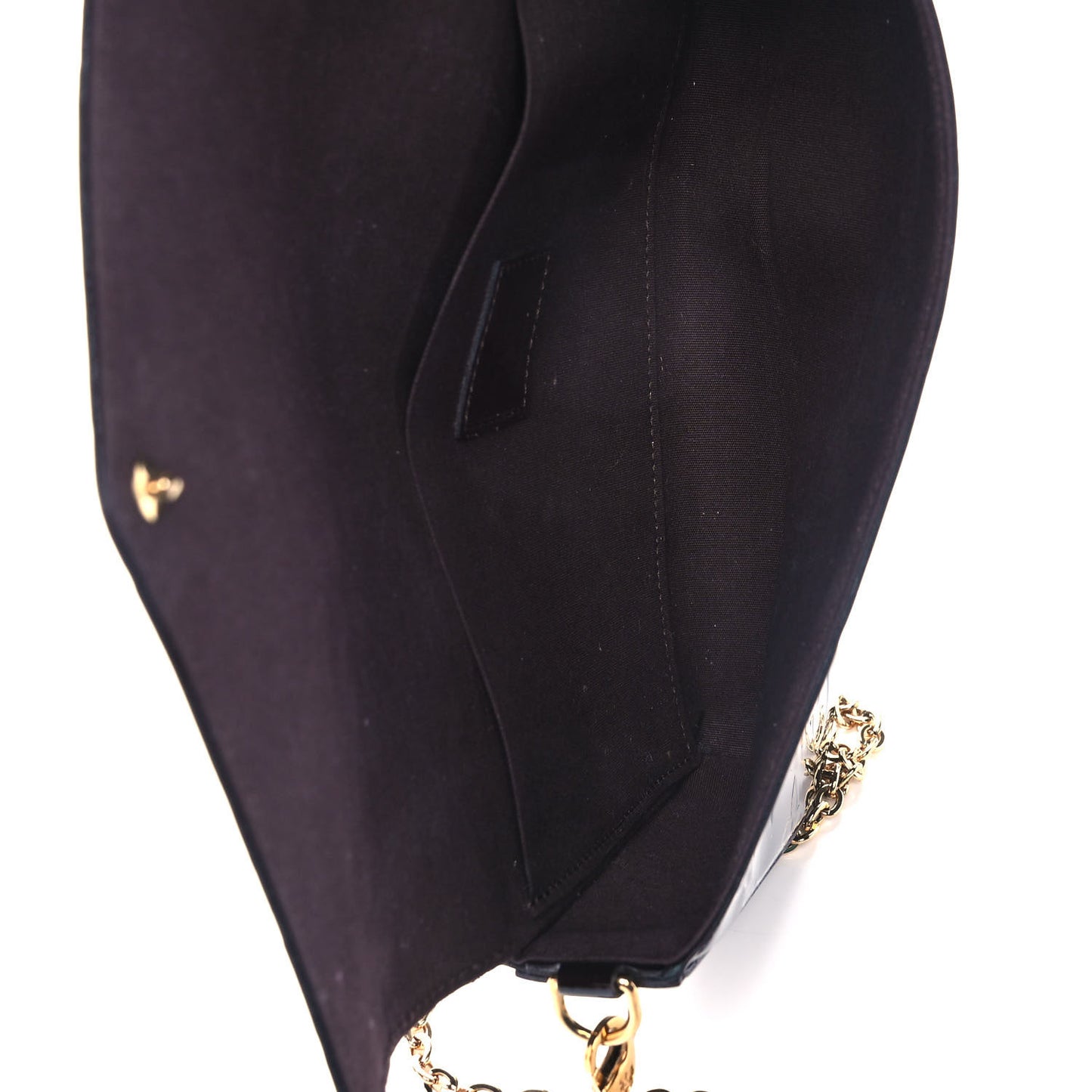 Vernis Pochette Felicie Chain Wallet Amarante