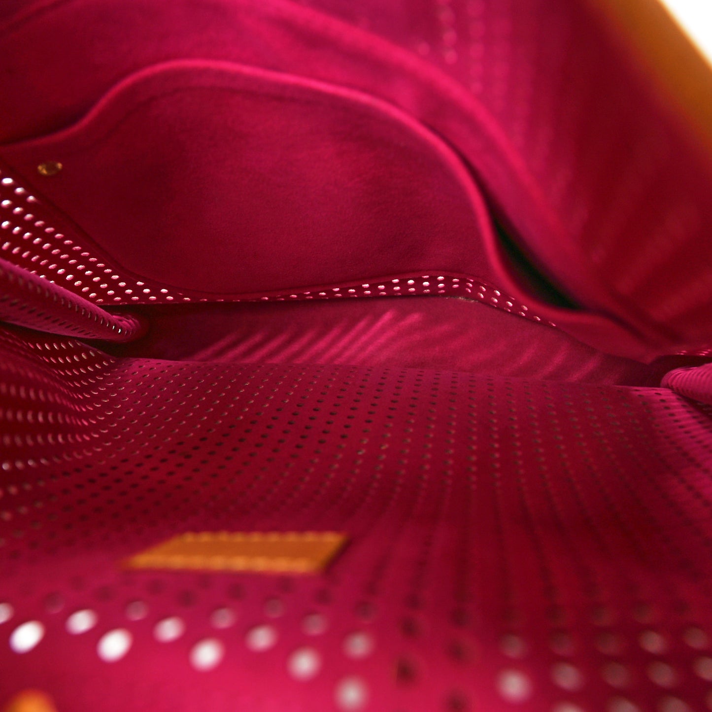 Monogram Perforated Musette Fuchisa