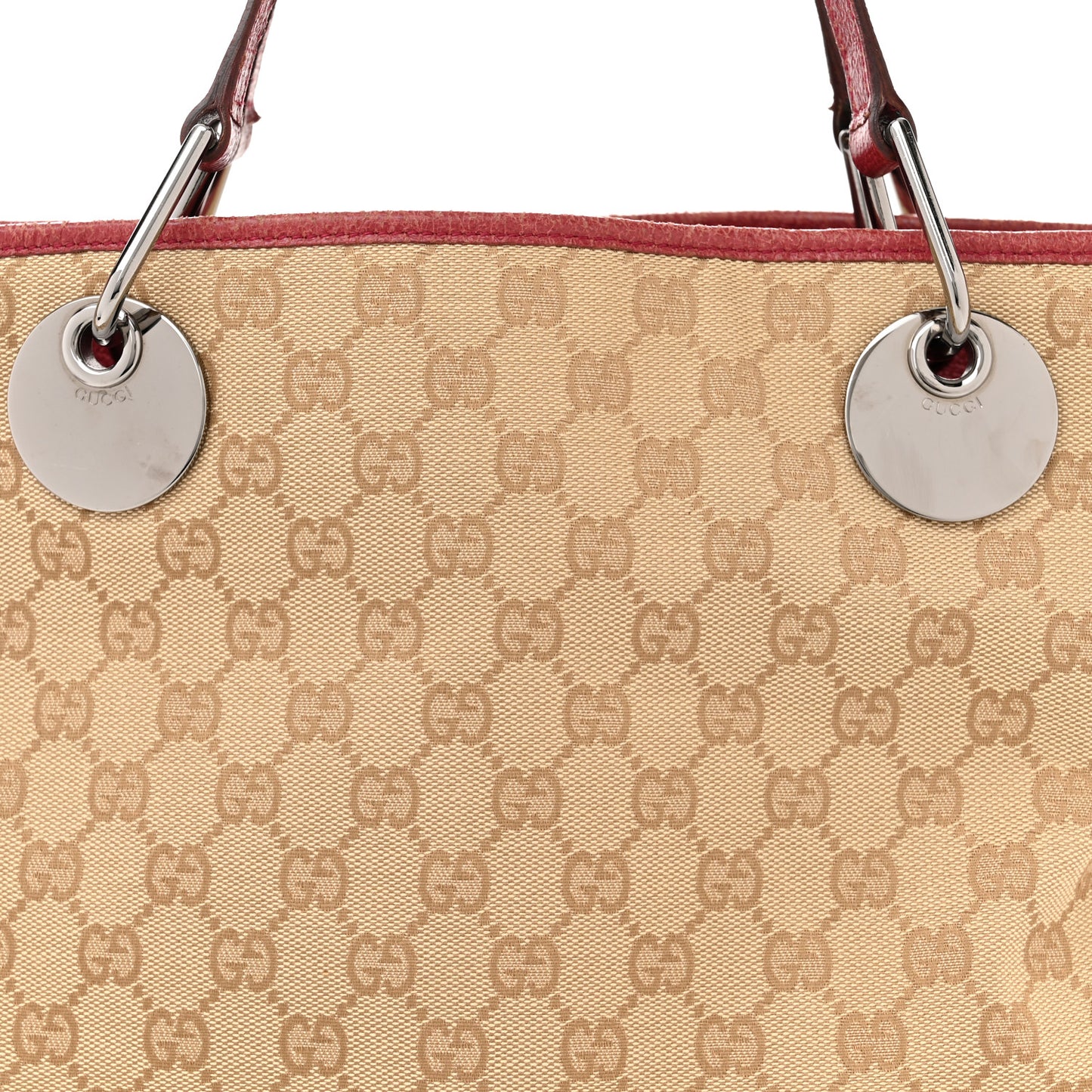 Monogram Large Eclipse Tote Red
