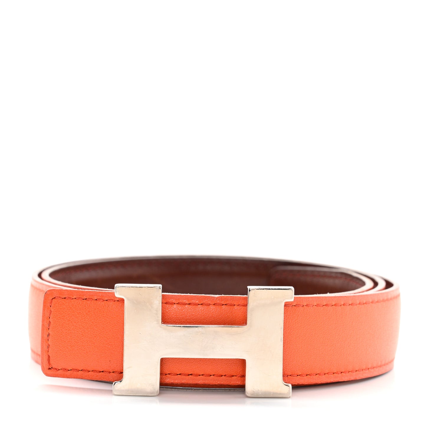 Box Gulliver 38mm Constance H Belt 70 Havane Orange