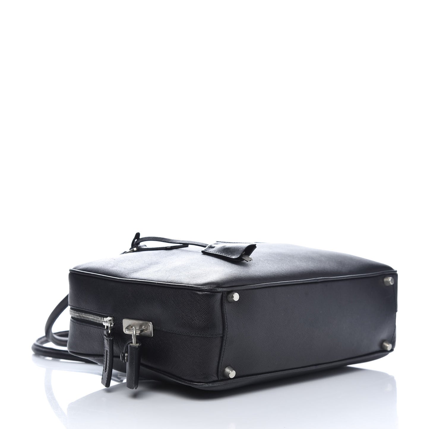 Saffiano Bauletto Black