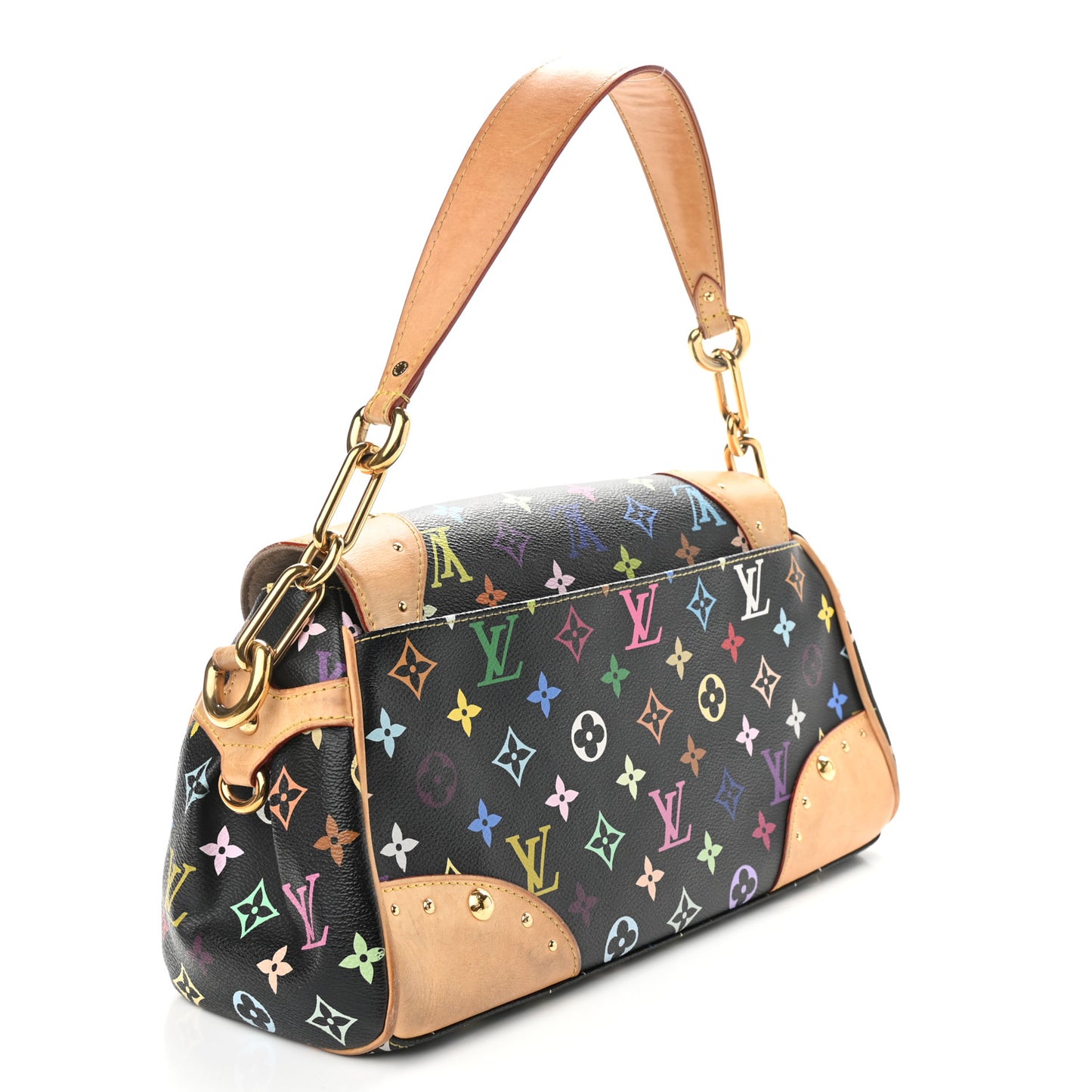 Monogram Multicolor Beverly MM Black