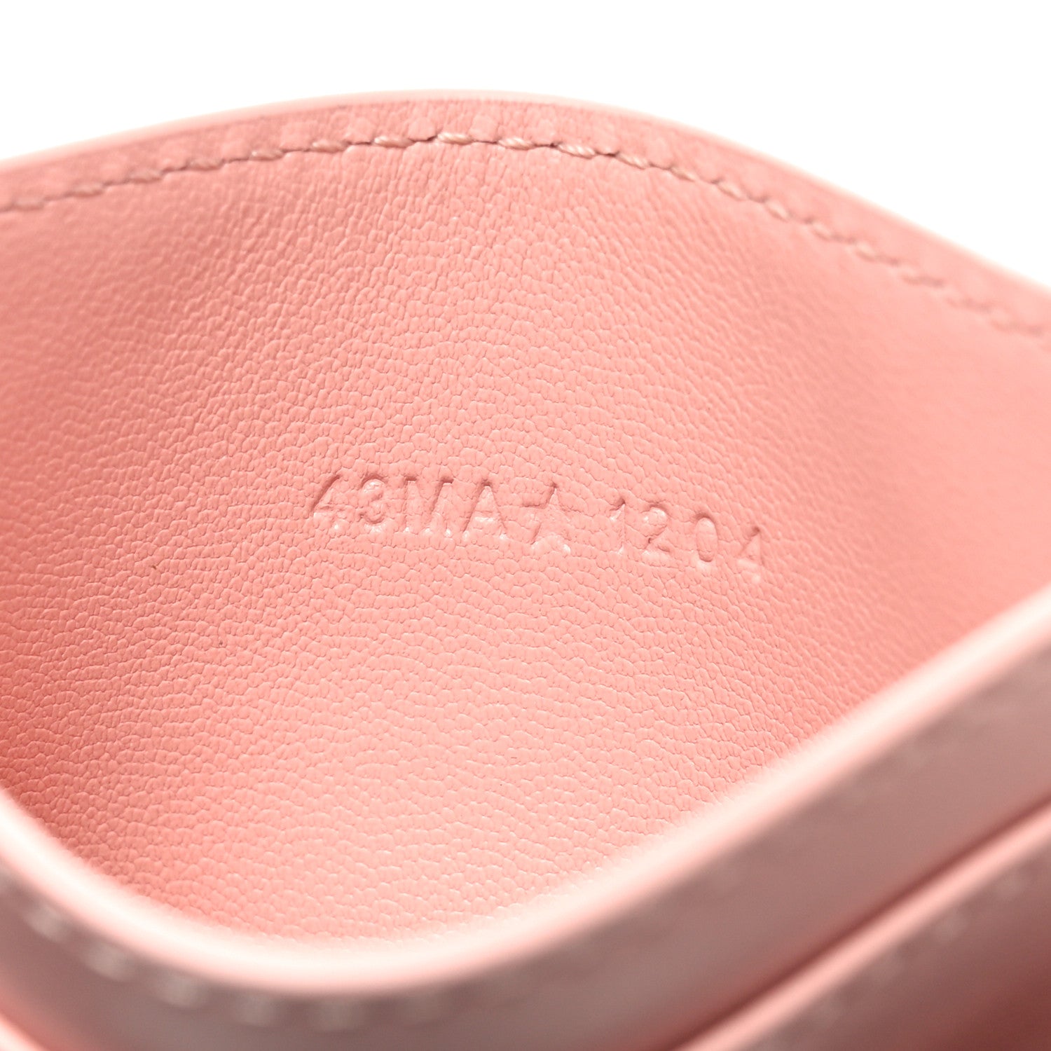 Christian Dior Toile de Jouy Reverse Jacquard 30 Montaigne Freesia Card Holder Pink 7 of 7