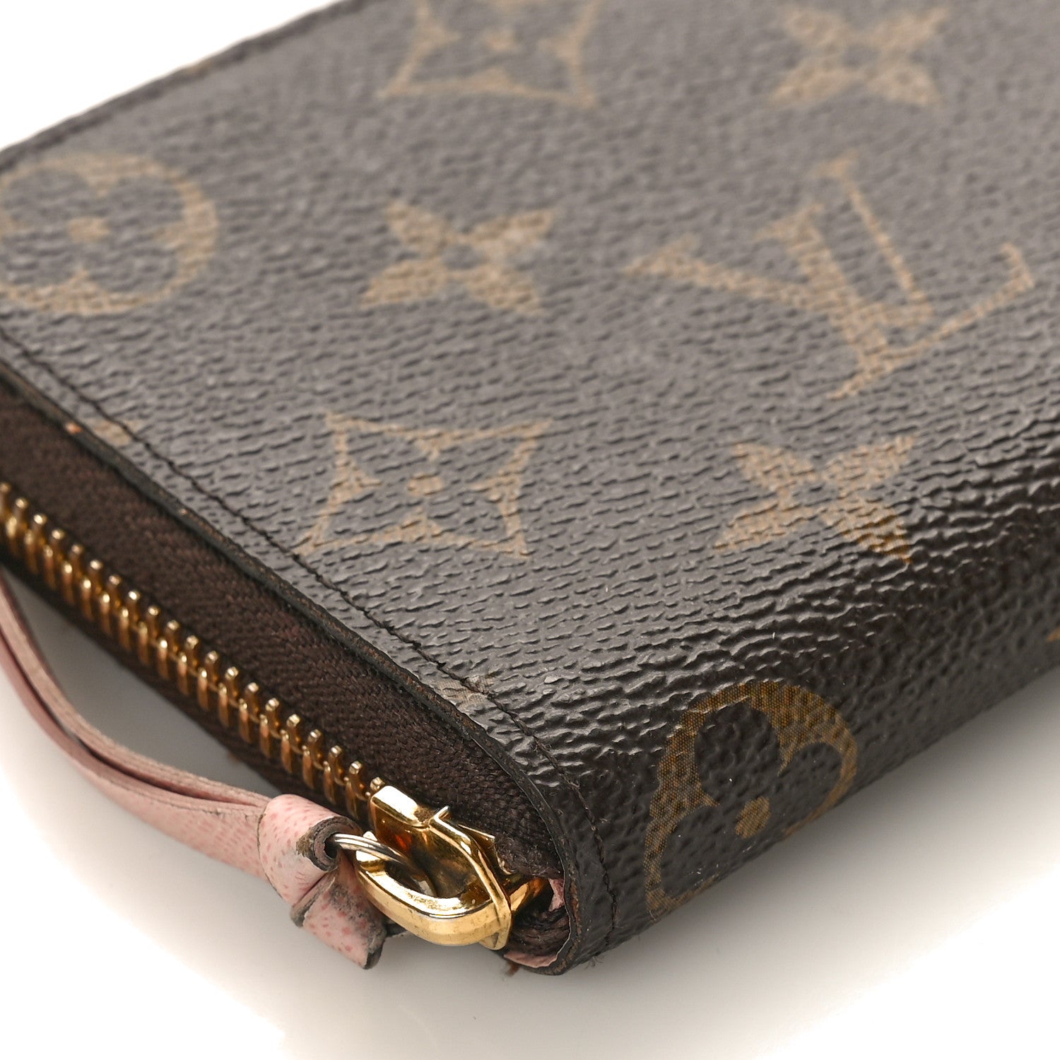 Louis Vuitton Monogram Clemence Wallet Rose Ballerine 7 of 9