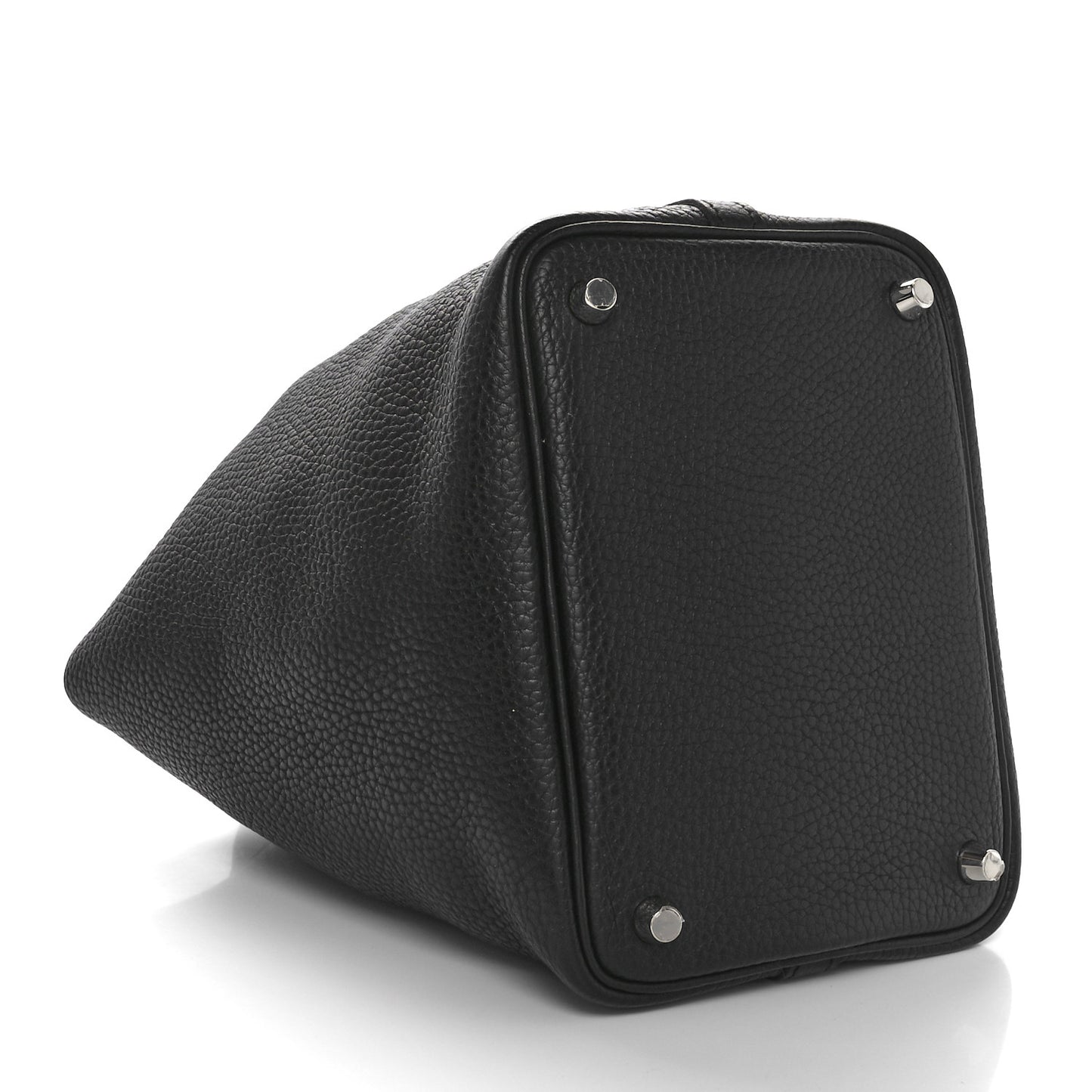 Taurillon Clemence Picotin Lock 18 PM  Black