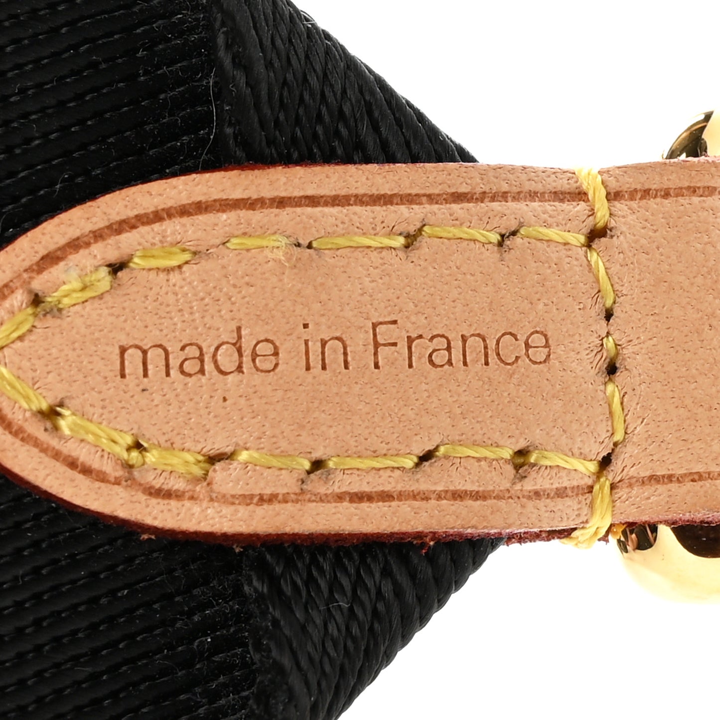 Monogram Multi Pochette Accessories Bandouliere Shoulder Strap Black