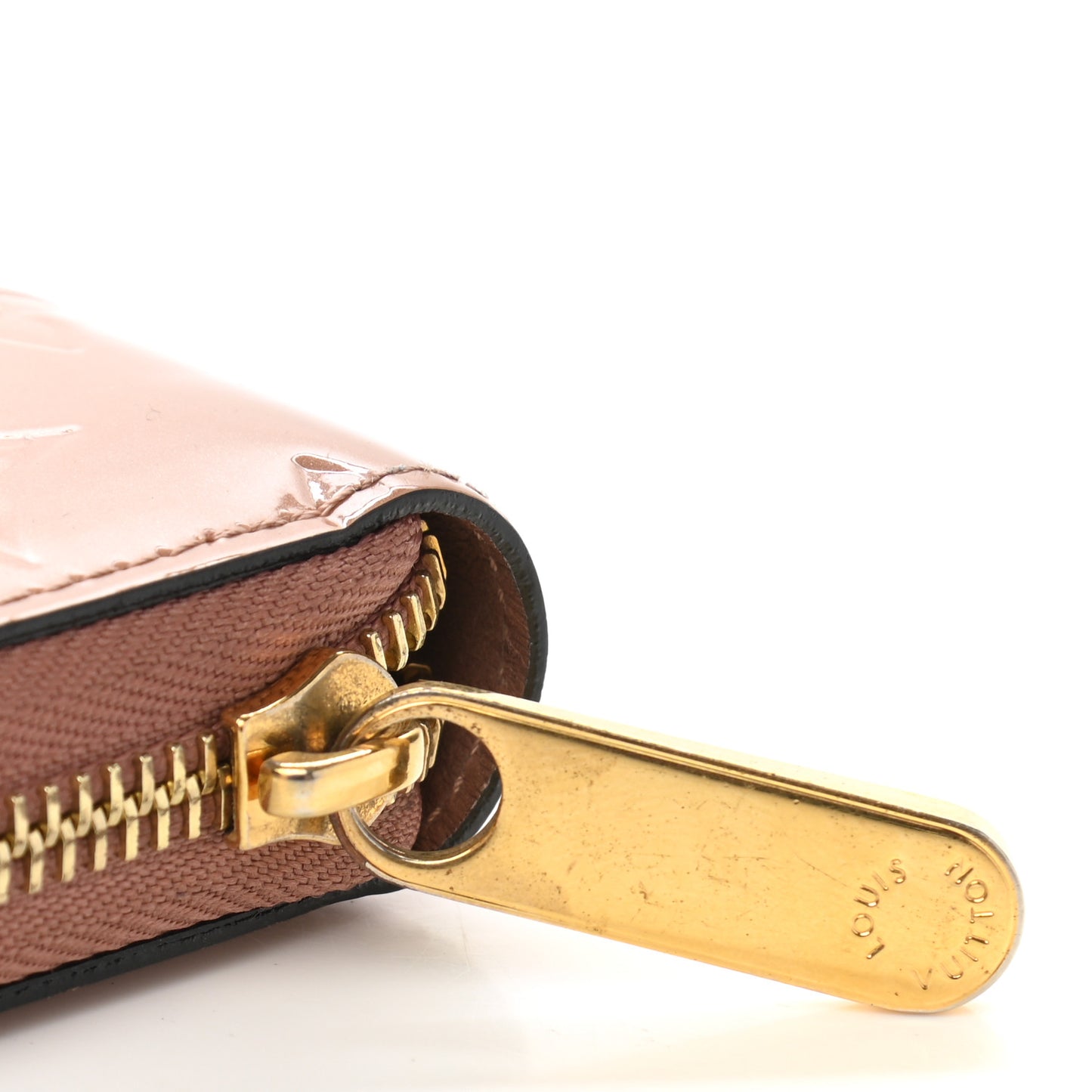 Vernis Zippy Wallet Rose Velours