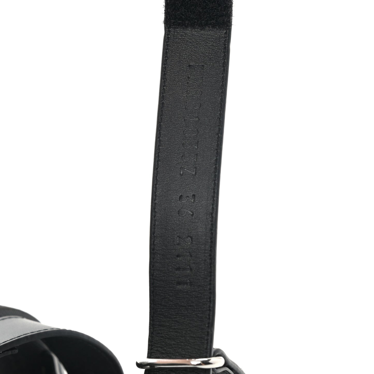 Calfskin Womens Enid Sandals 36 Black