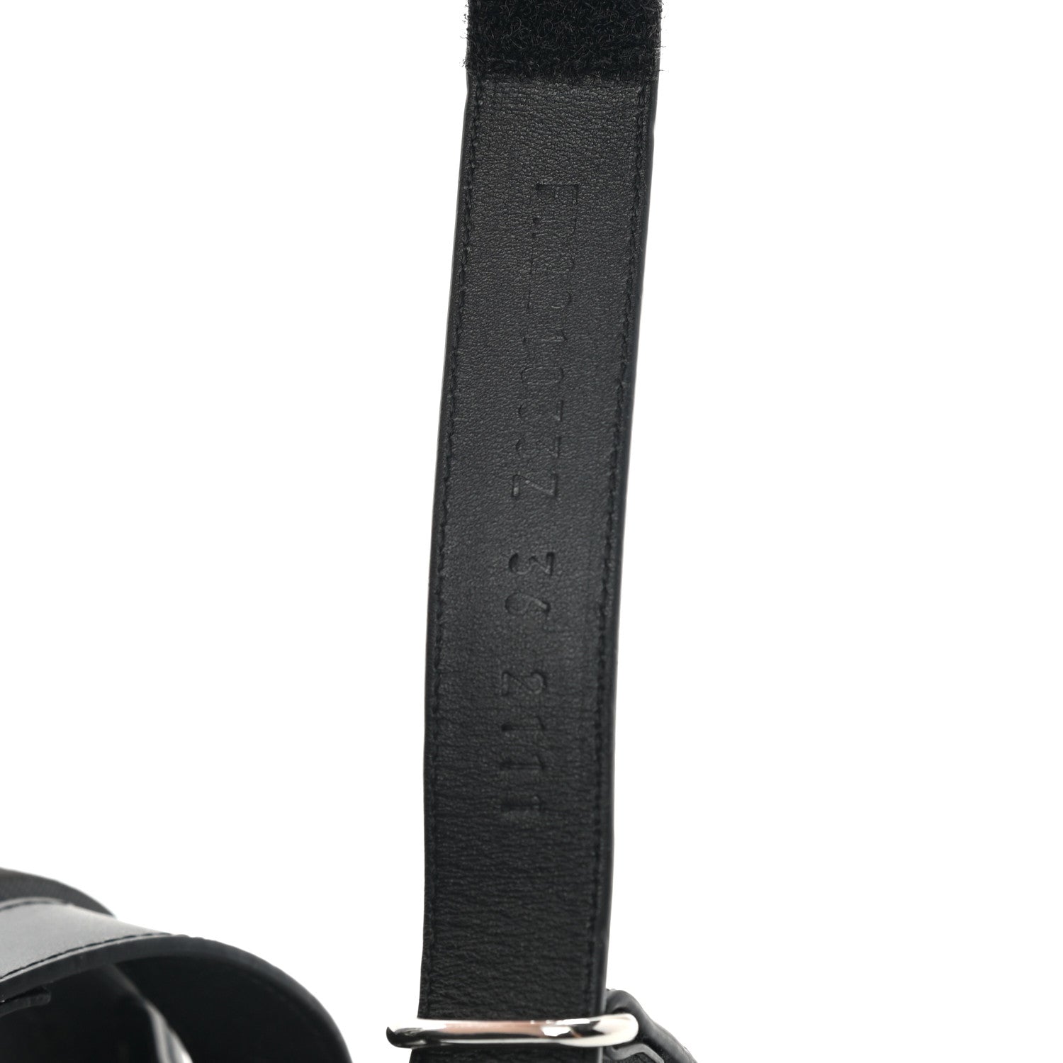 Hermes Calfskin Womens Enid Sandals 36 Black 7 of 9