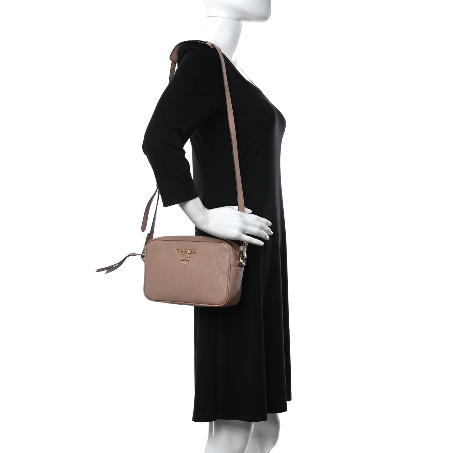 Vitello Phenix Camera Bag Cipria
