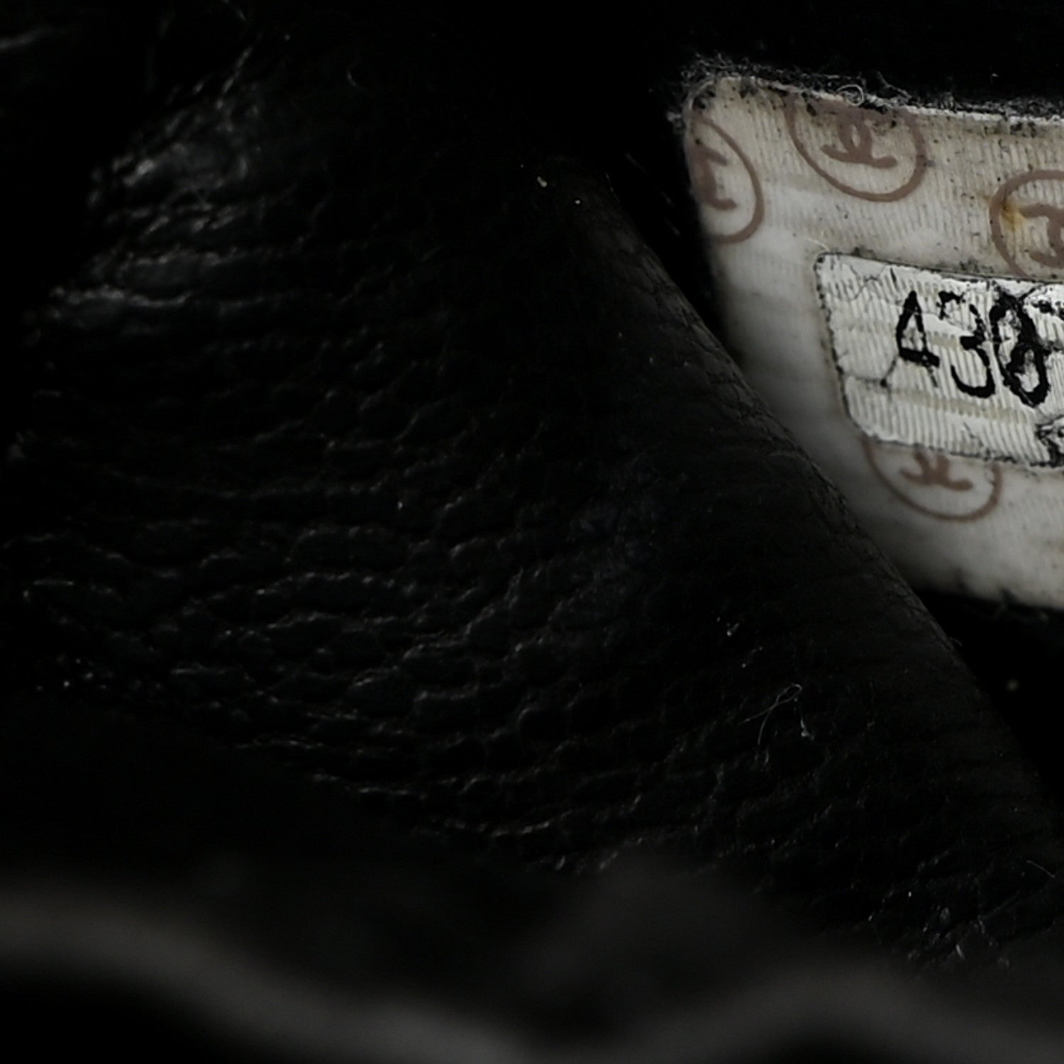 Chanel Lambskin Vanity Cosmetic Case Black 7 of 10