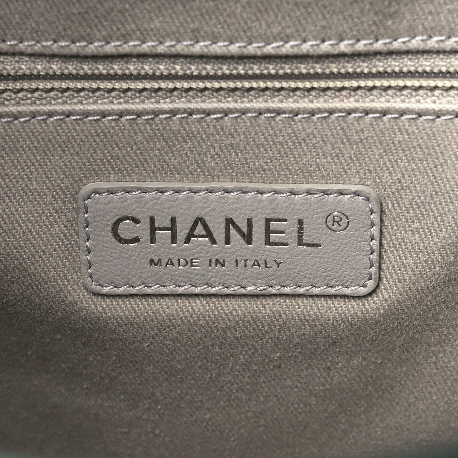 Chanel Glazed Calfskin Mini Deauville Tote Green 6 of 10