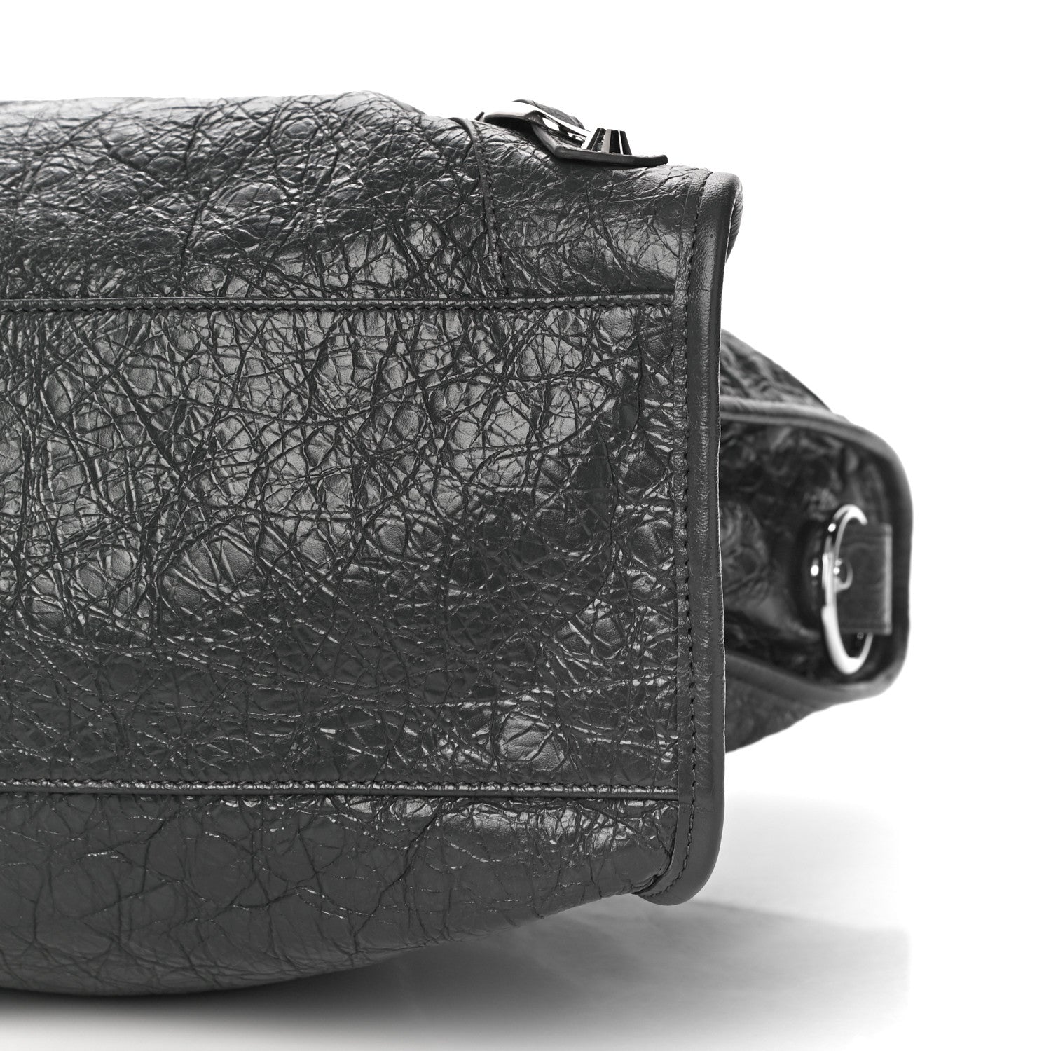 Balenciaga Agneau Classic Silver Hardware City Gris Fossile 9 of 9