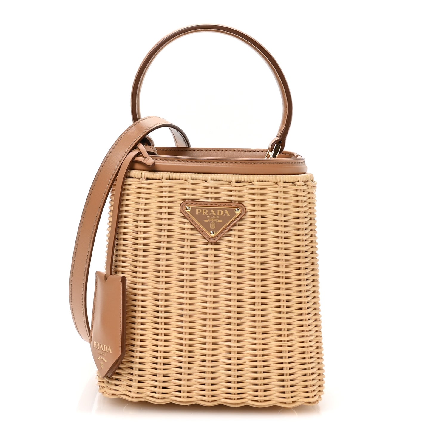 Wicker Mini Panier Bag Natural