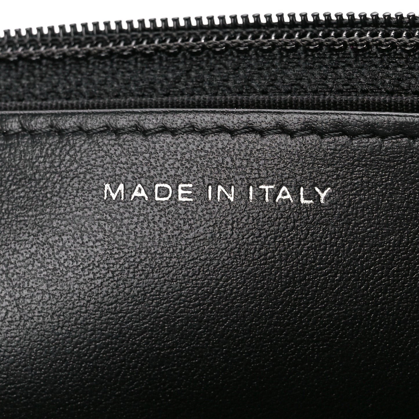 Caviar Quilted My Everything Wallet On Chain WOC Black
