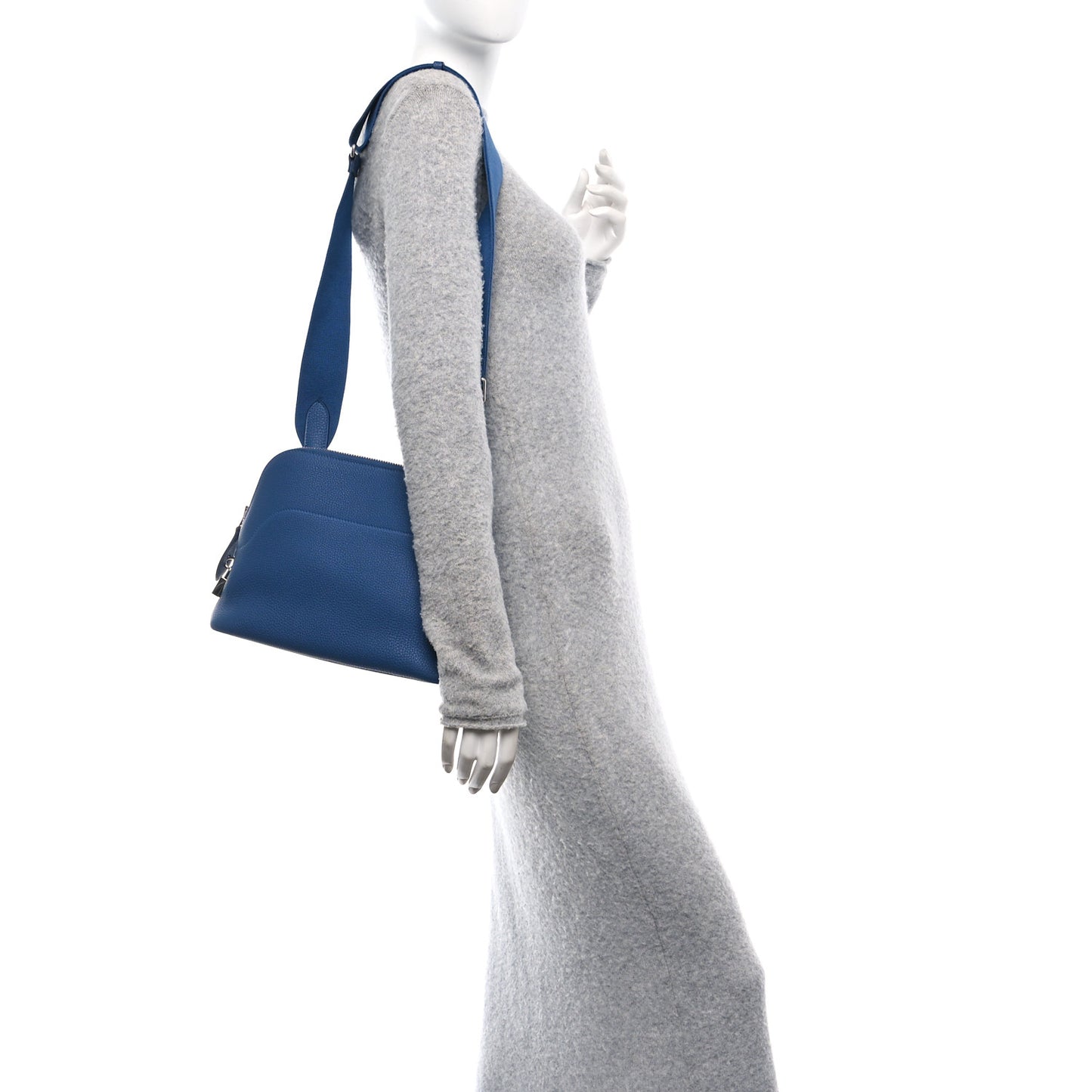 Togo Bolide Messenger Blue Tie