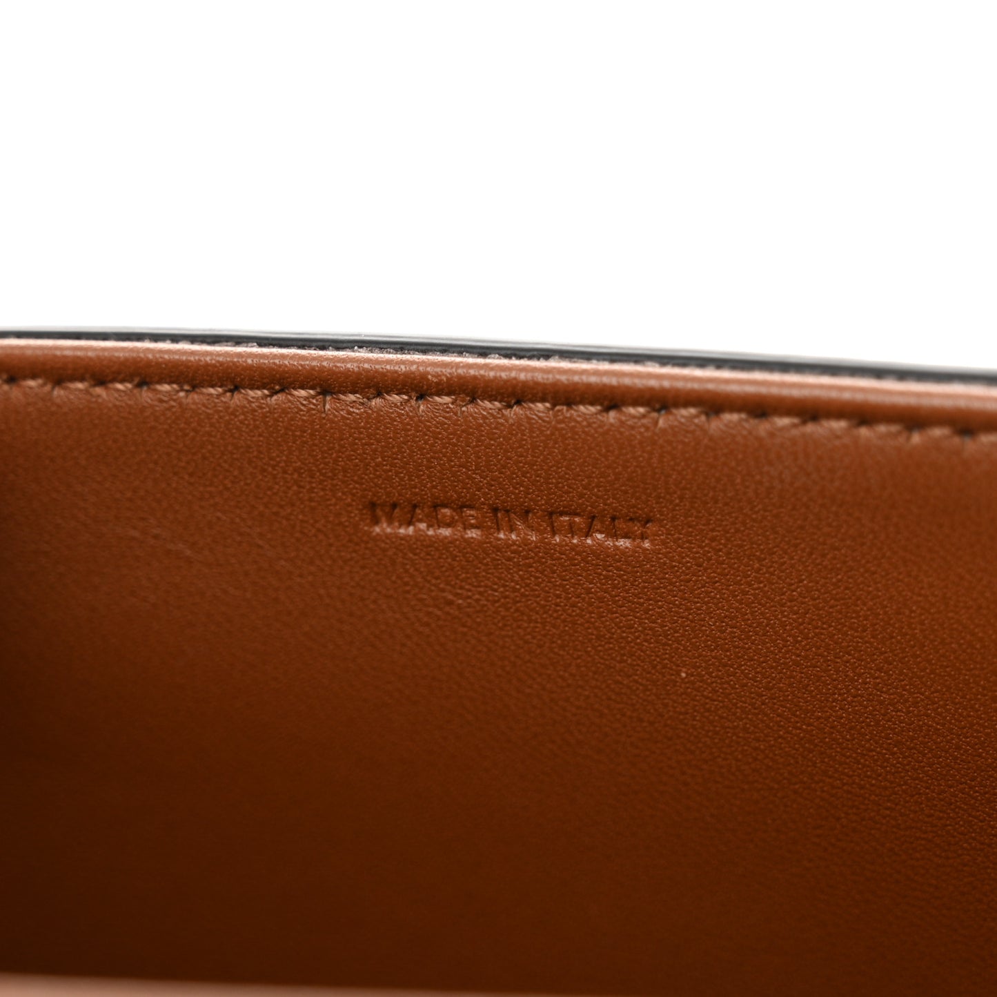 Natural Calfskin Besace Small 16 Tan