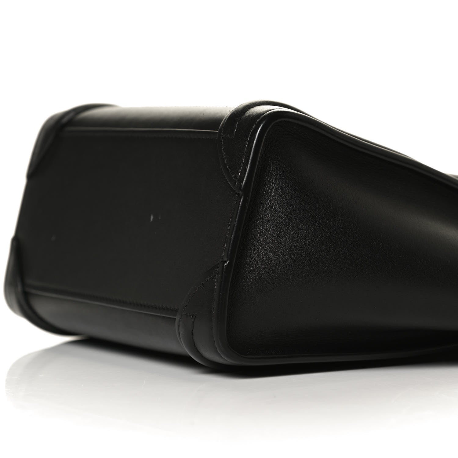 Celine Smooth Calfskin Nano Luggage Black 10 of 12