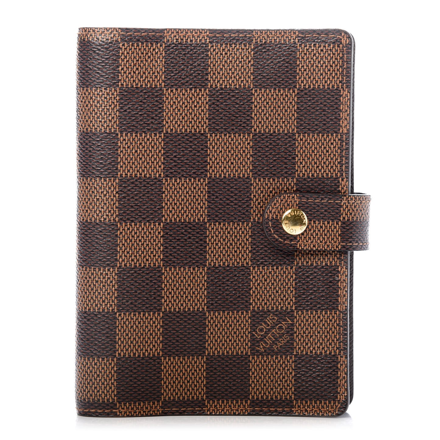 Damier Ebene Small Ring Agenda Cover