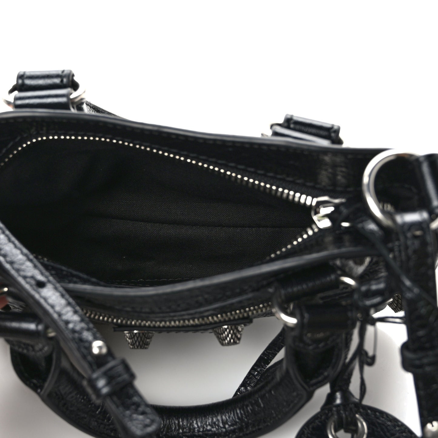 Agneau Arena Neo Cagole Mini Handbag Black