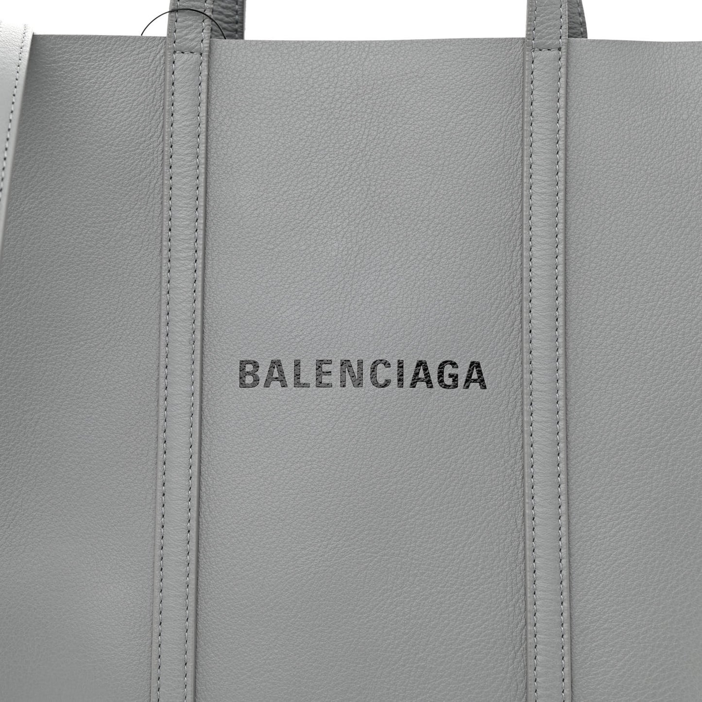 Calfskin XS Everyday Tote Balenciaga Grey Black