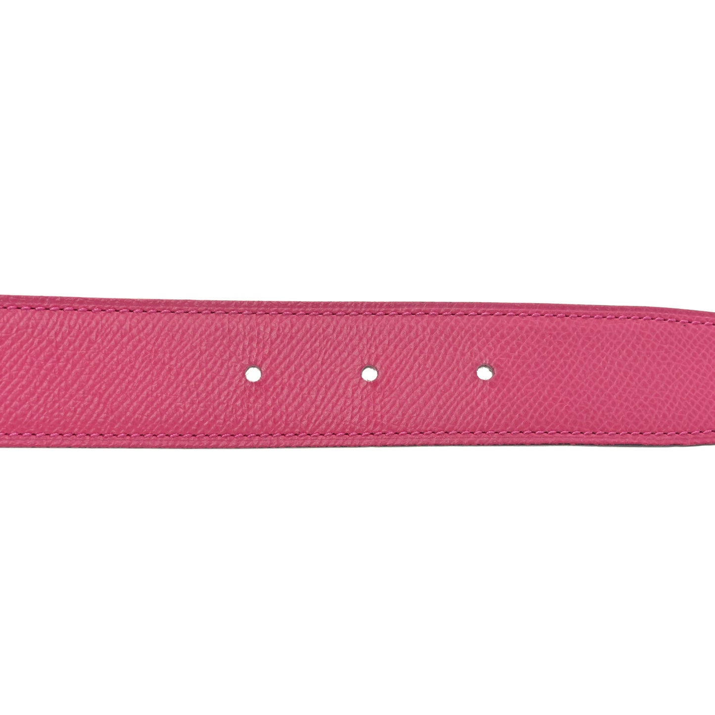 Epsom 32mm Belt Strap 85 Rose Tyrien Rouge H