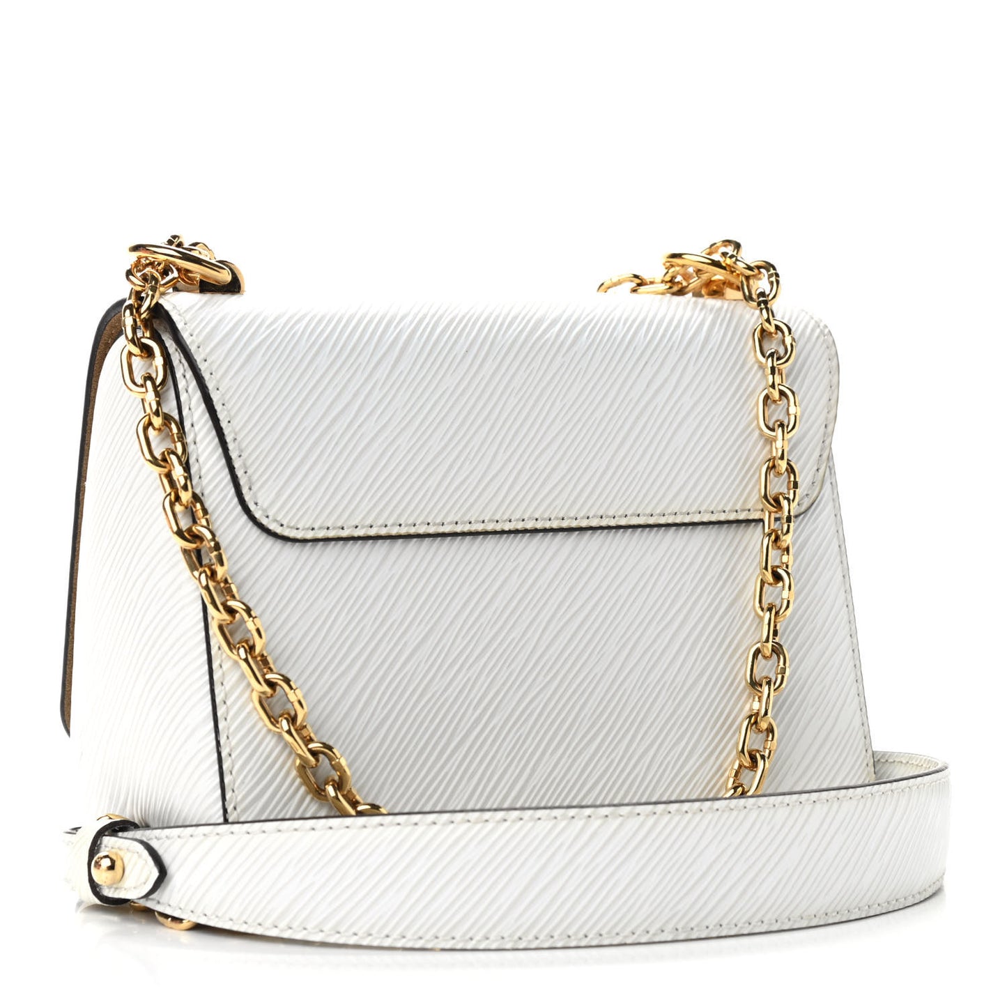 Epi Twist Shoulder Bag PM White