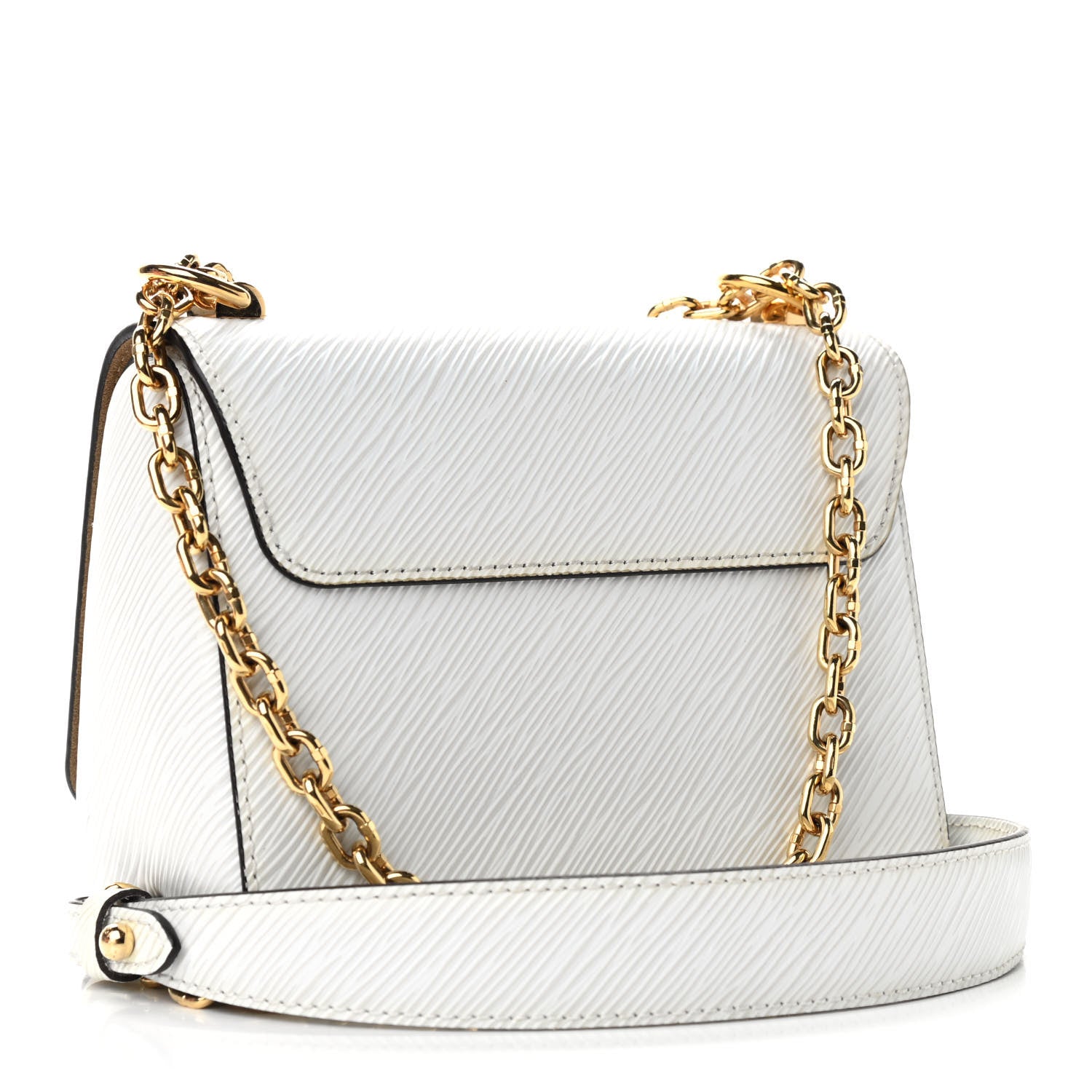 Louis Vuitton Epi Twist Shoulder Bag PM White 3 of 11