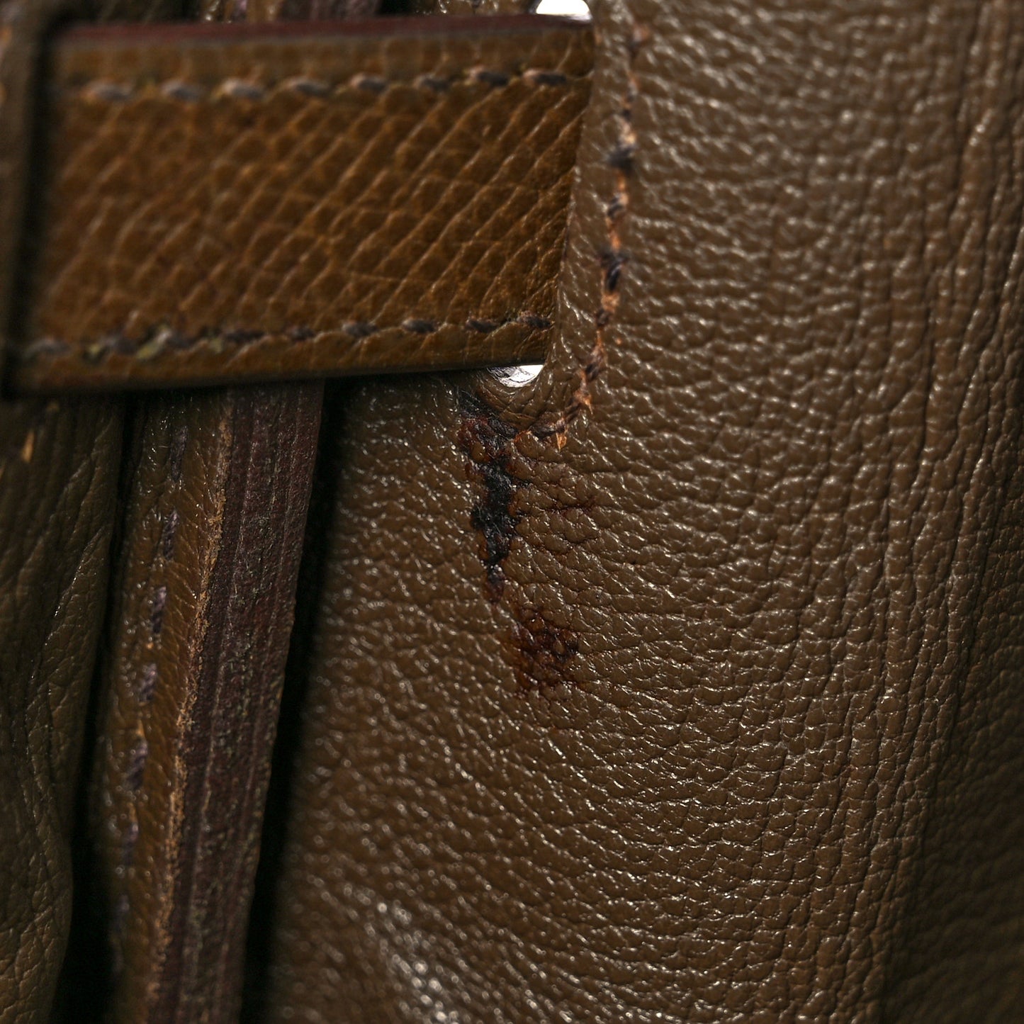 Epsom Birkin 30 Vert Olive