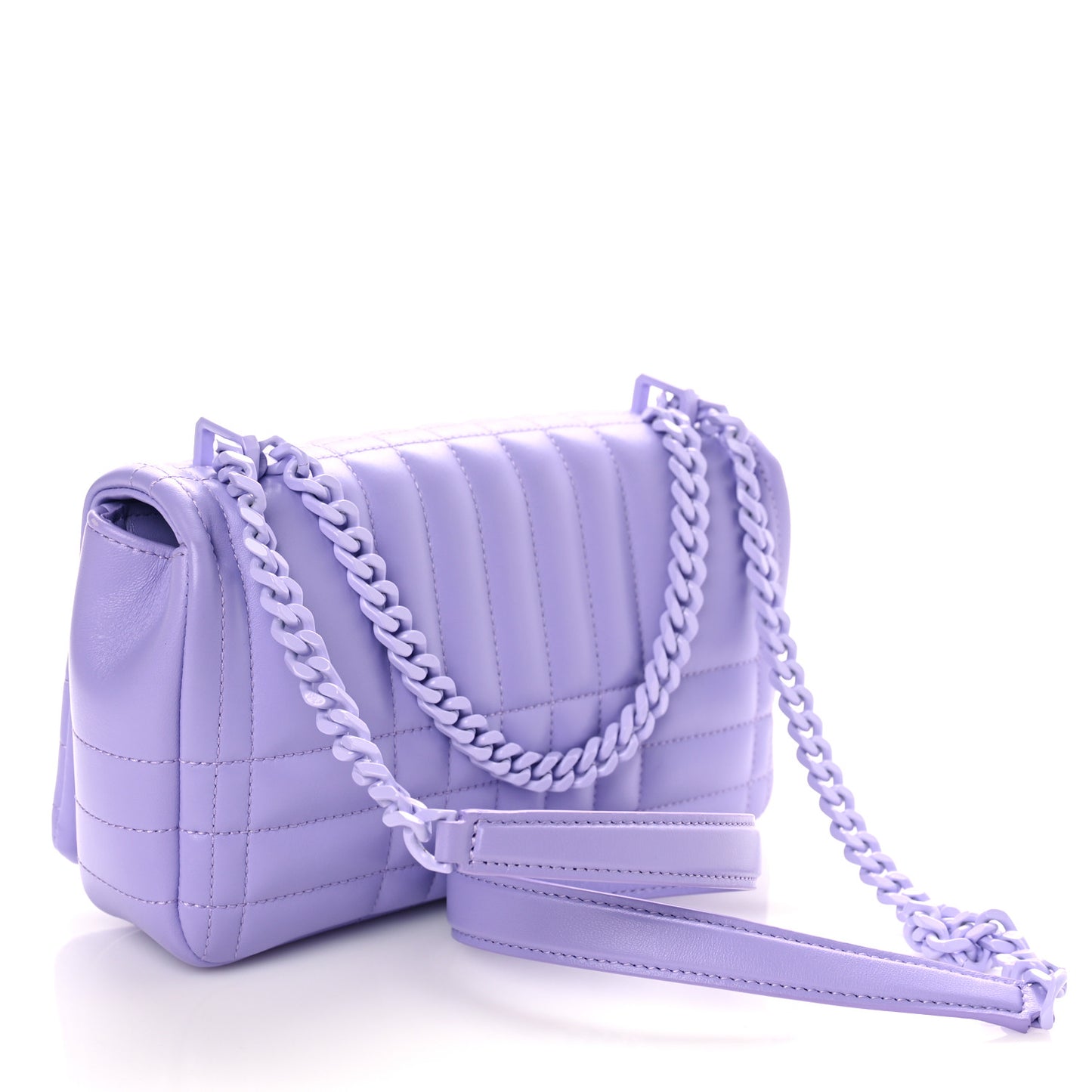 Lambskin Quilted Small Lola Bag Soft Violet