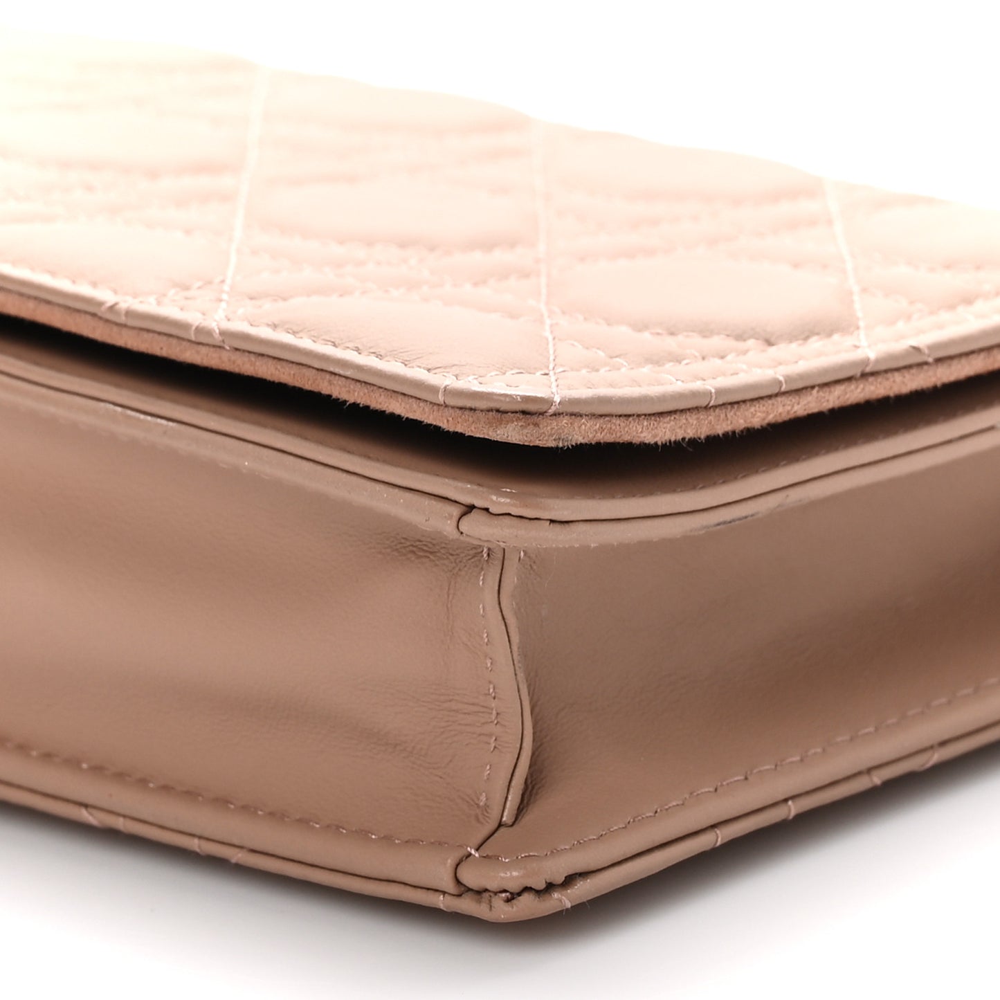 Ultra Matte Calfskin Cannage Lady Dior Clutch Fard