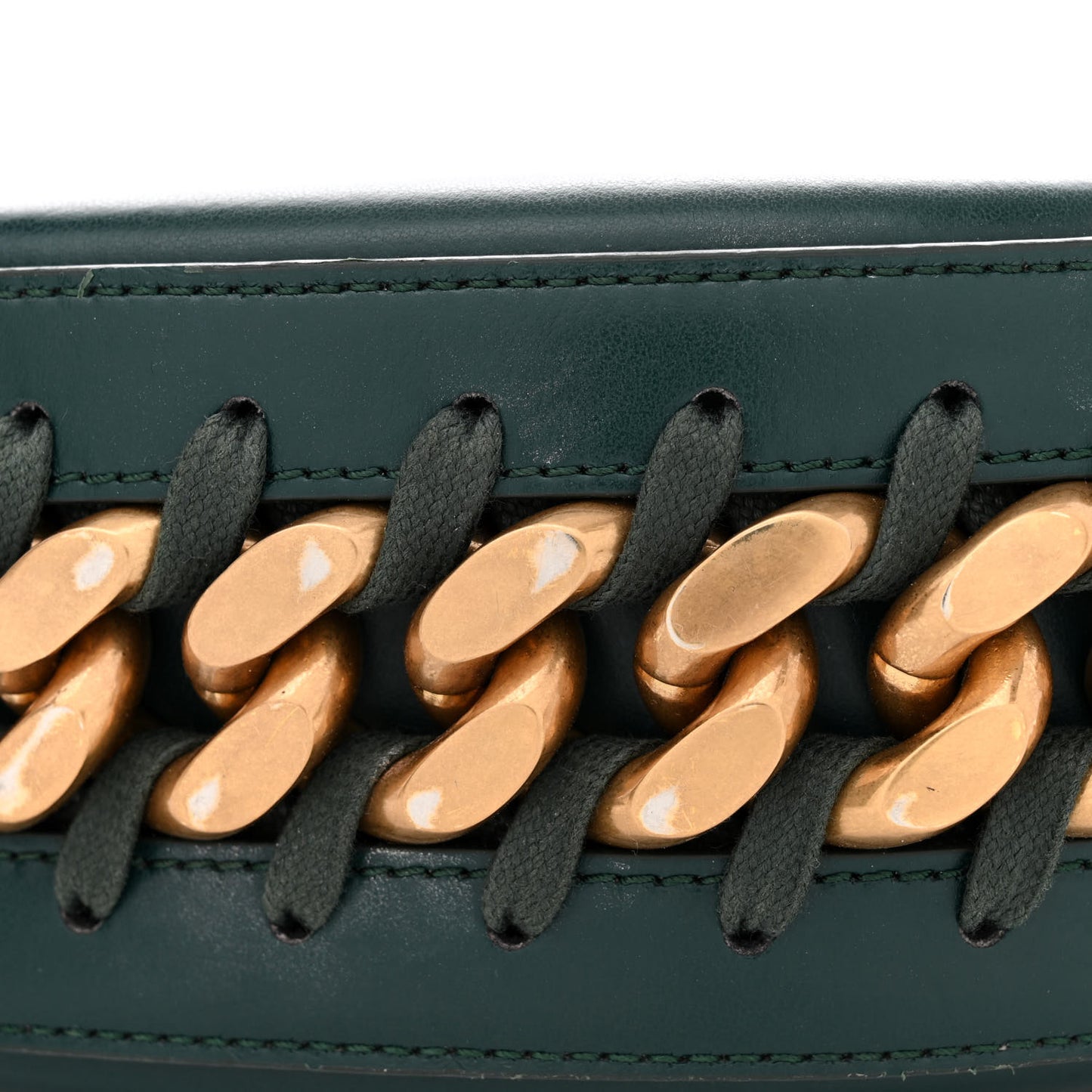 Eco Alter Nappa Small Frayme Shoulder Bag Forest Green