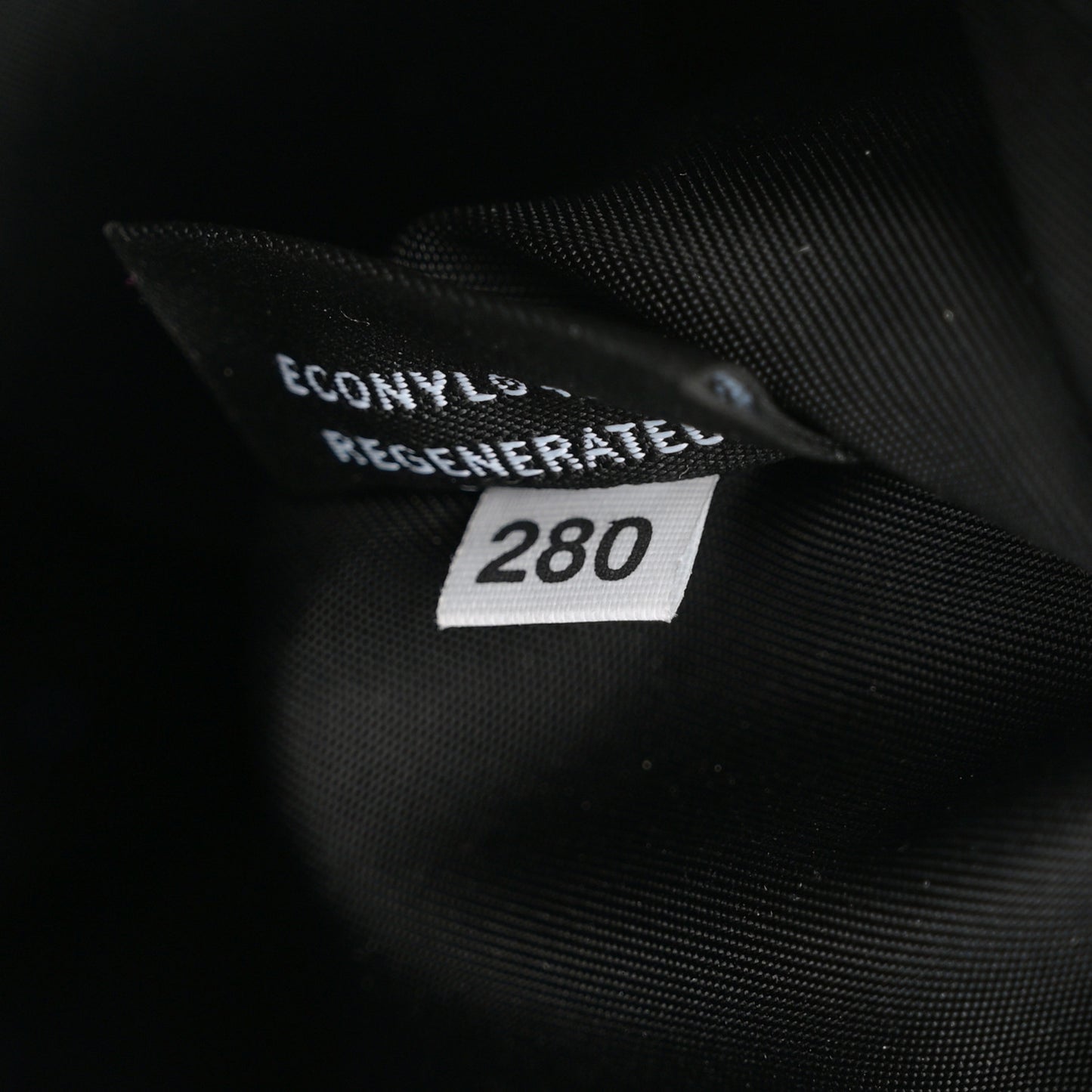 Re-Nylon Saffiano Belt Bag Black