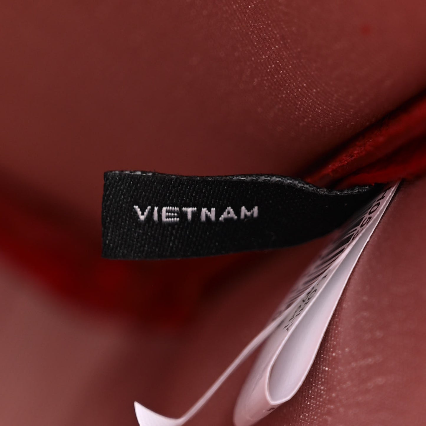 Grained Calfskin Mini The Tote Bag Red