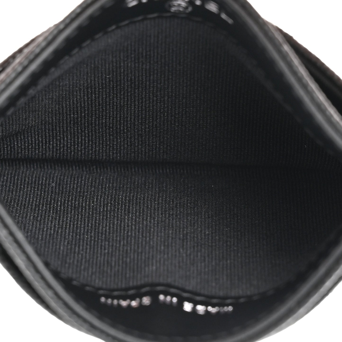 Caviar Quilted Chanel 19 Card Holder Black