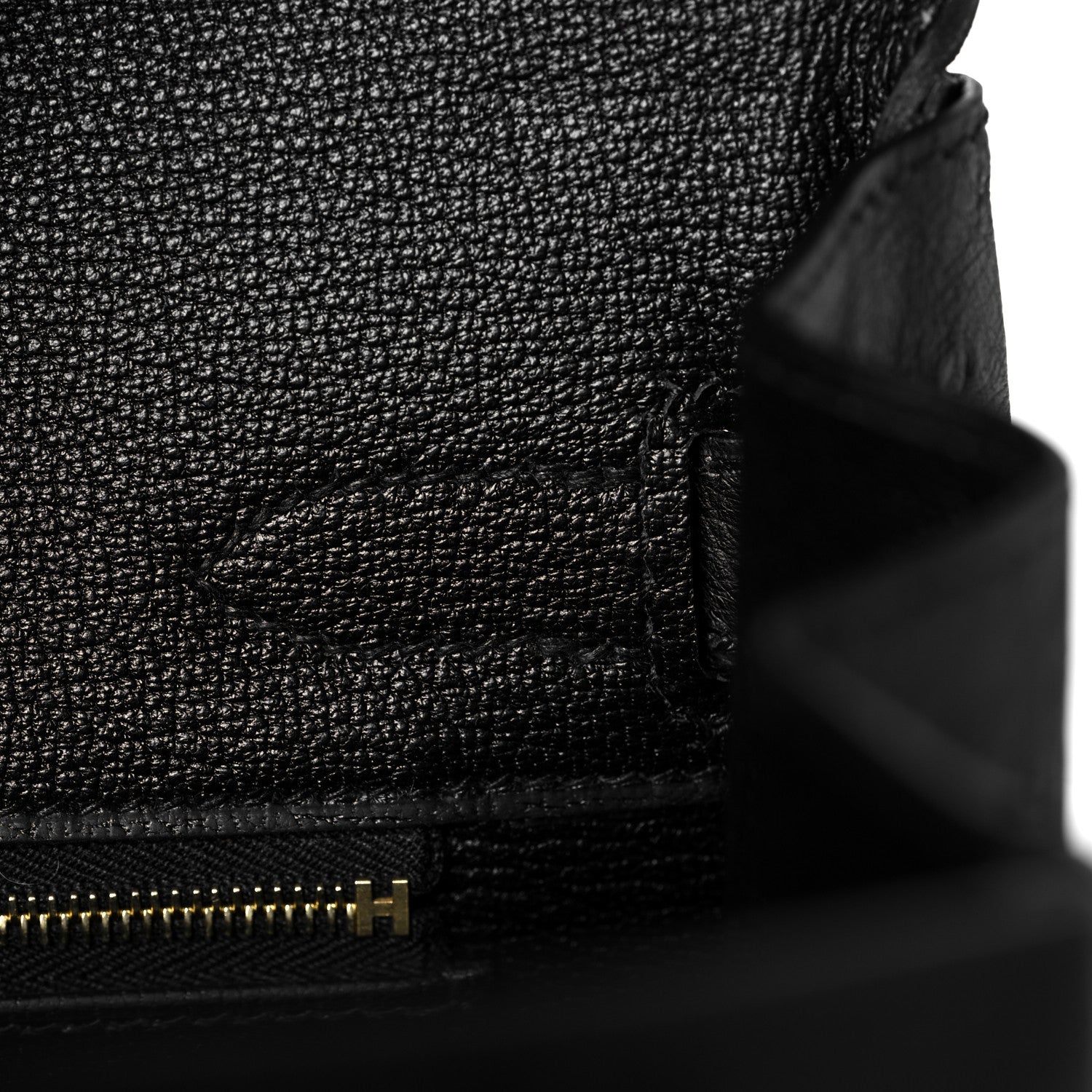 Hermes Ostrich Birkin 30 Black 22 of 34