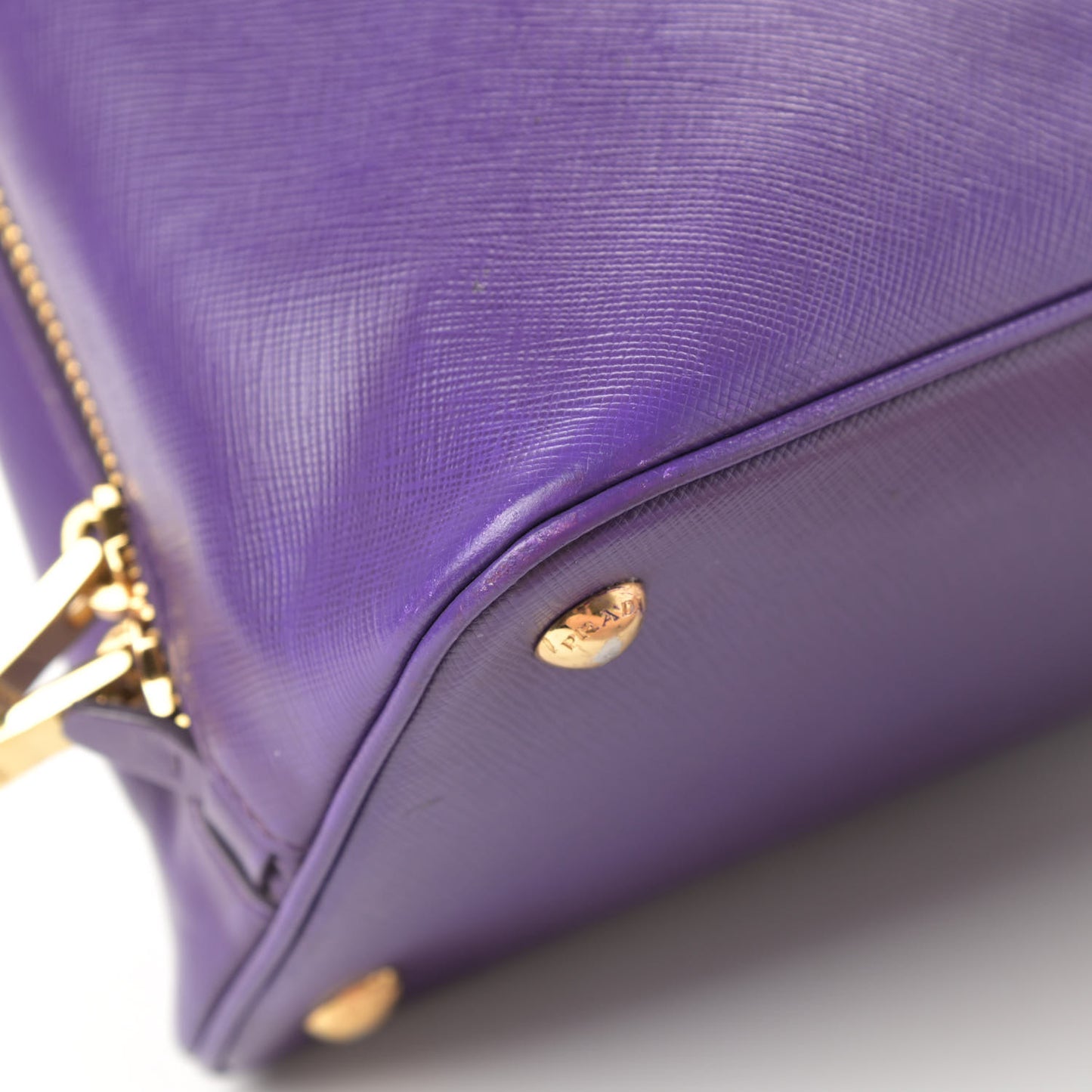 Saffiano Lux Large Promenade Tote Viola