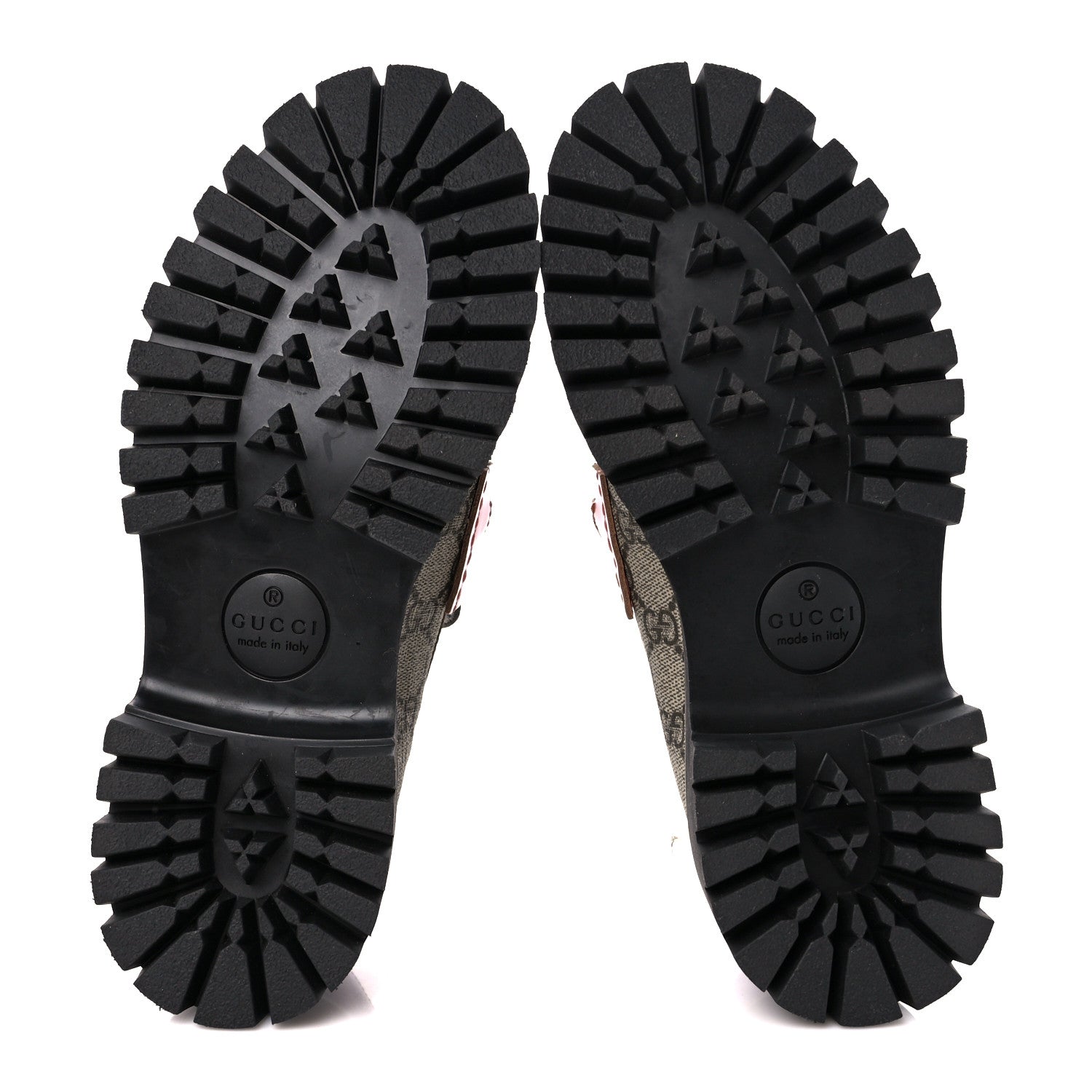 Gucci GG Supreme Monogram Cordovan Lux Womens Harald Horsebit 25mm Platform Loafers 37 Beige Sugar Pink Crop Shine Purple Marine 5 of 9