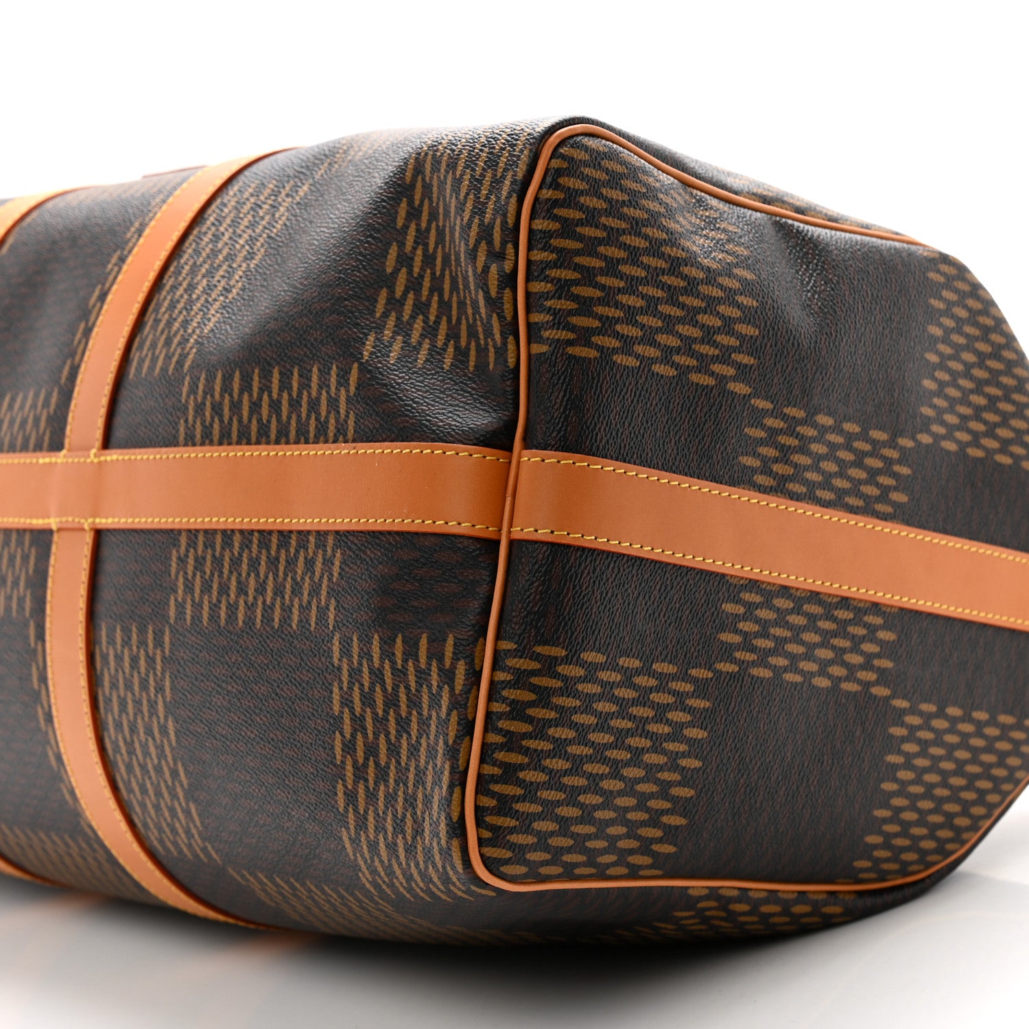 Louis Vuitton x Nigo Giant Damier Ebene Monogram Keepall Bandouliere 50 9 of 10
