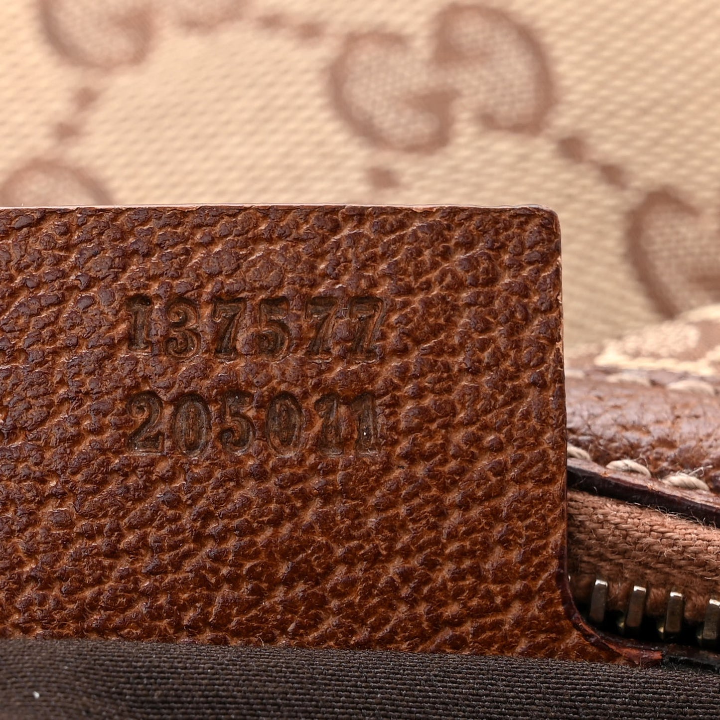 Monogram Bamboo Ring Hobo Brown