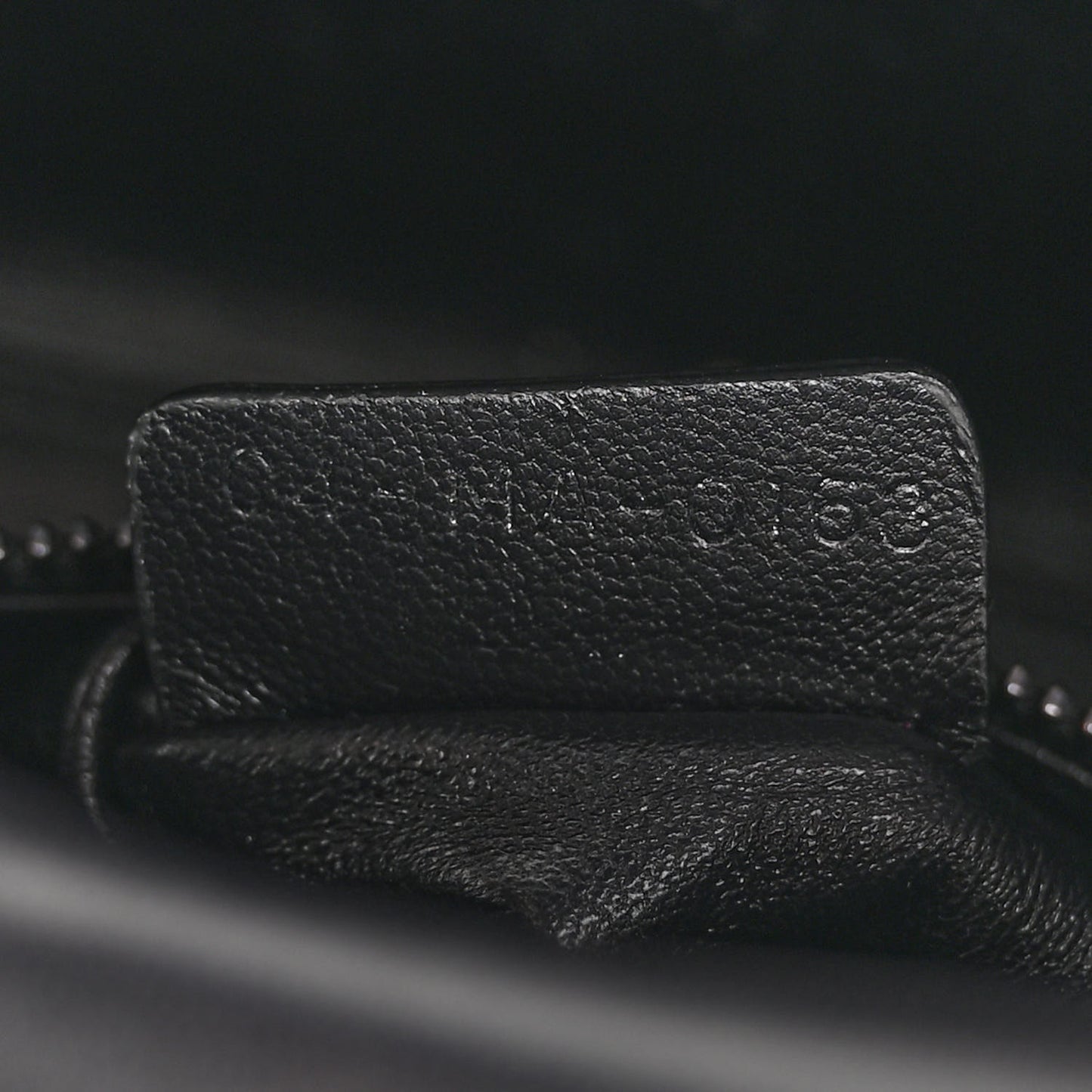 Lambskin Satin Sequin Floral Mini Lady Dior Black