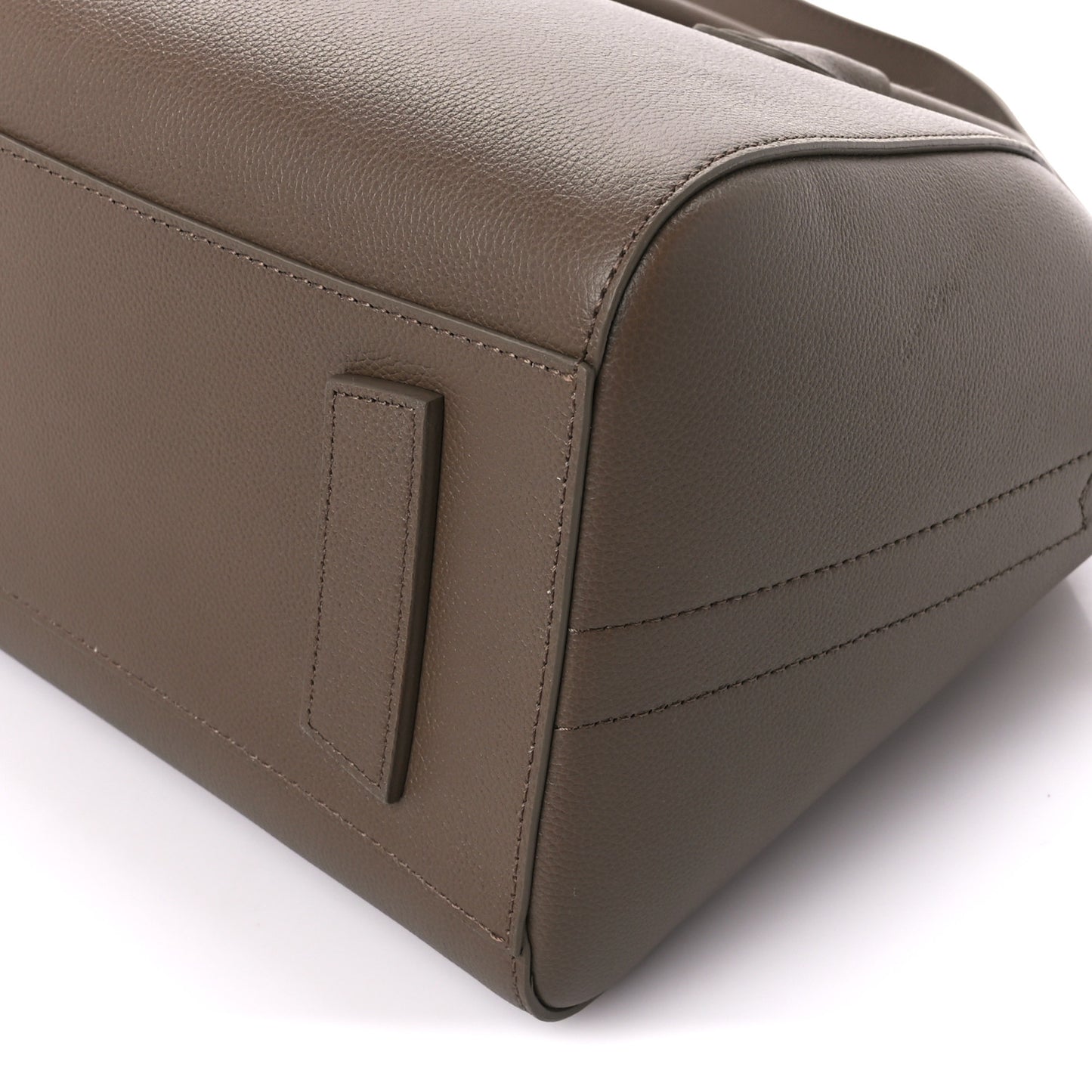 Grained Calfskin Small Antigona Taupe