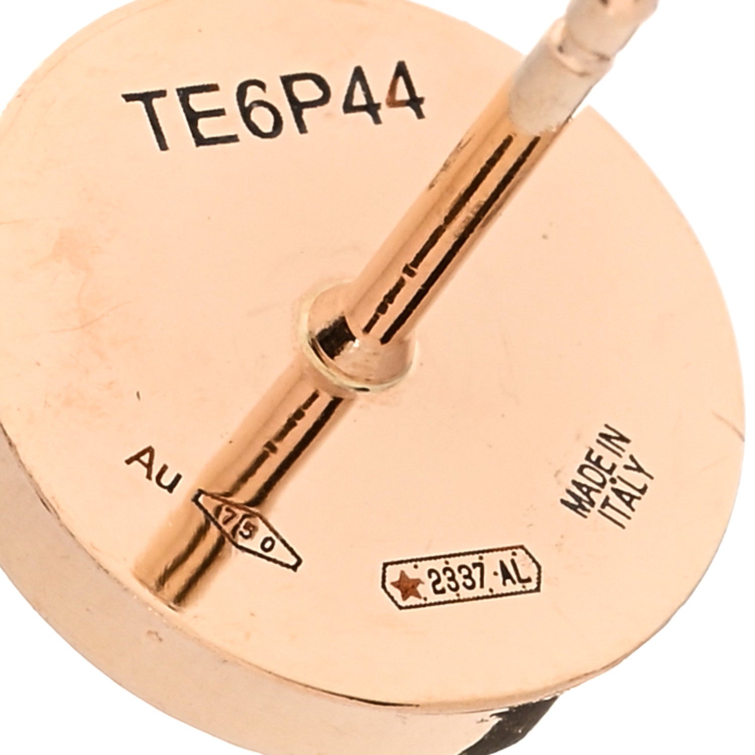 Bulgari 18K Rose Gold Diamond BVLGARI BVLGARI Stud Earrings 4 of 5