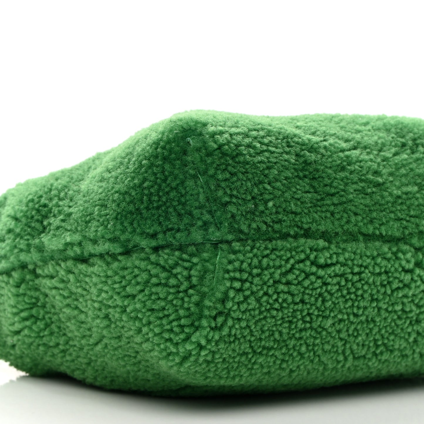 Shearling Shoulder Bag Emerald