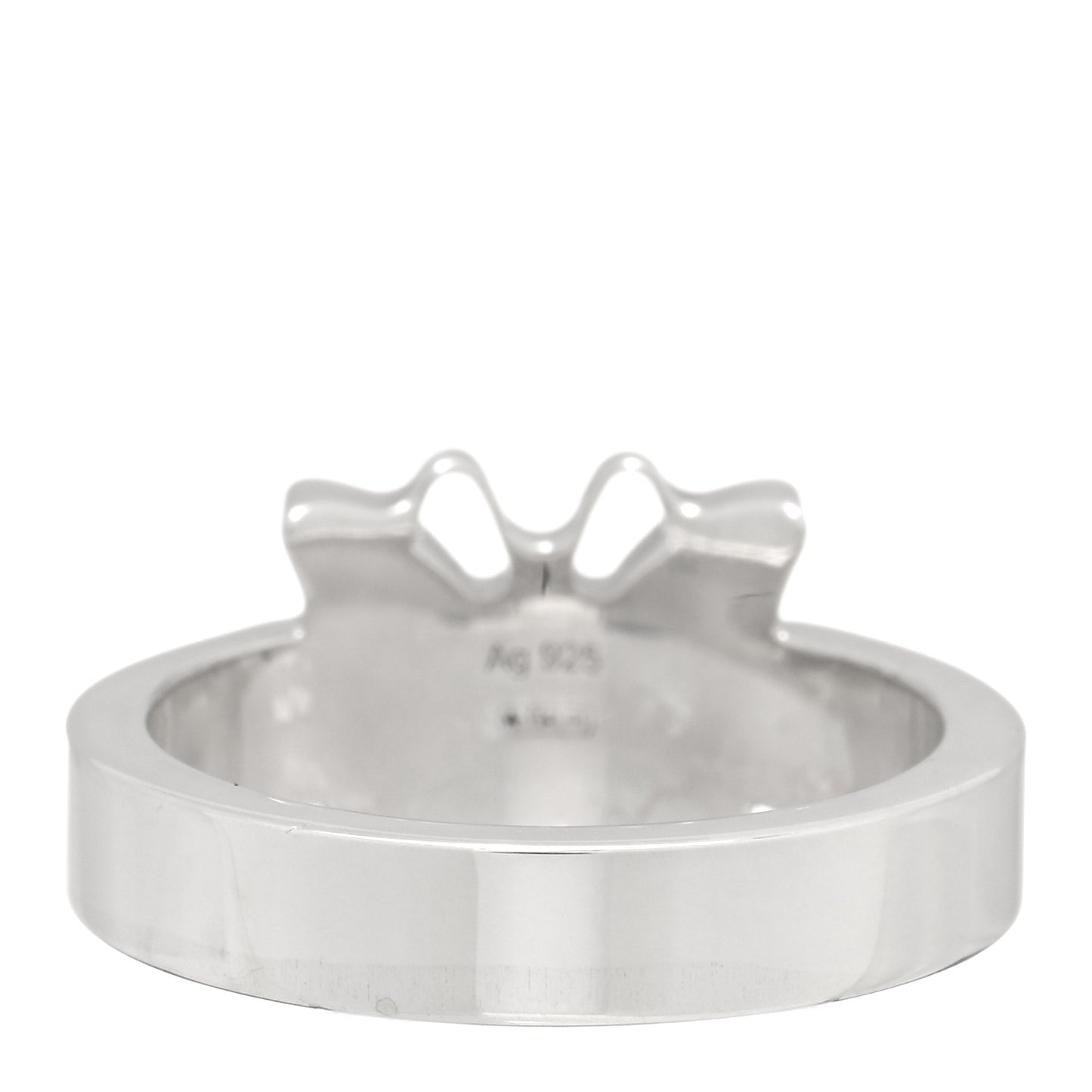 Sterling Silver Butterfly Band Ring 52 6