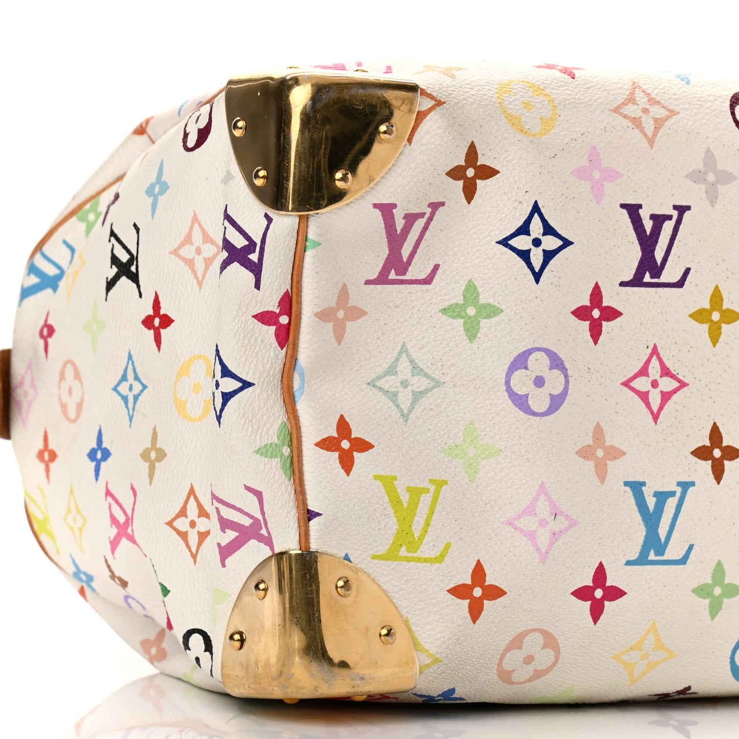 Monogram Multicolor Speedy 30 White